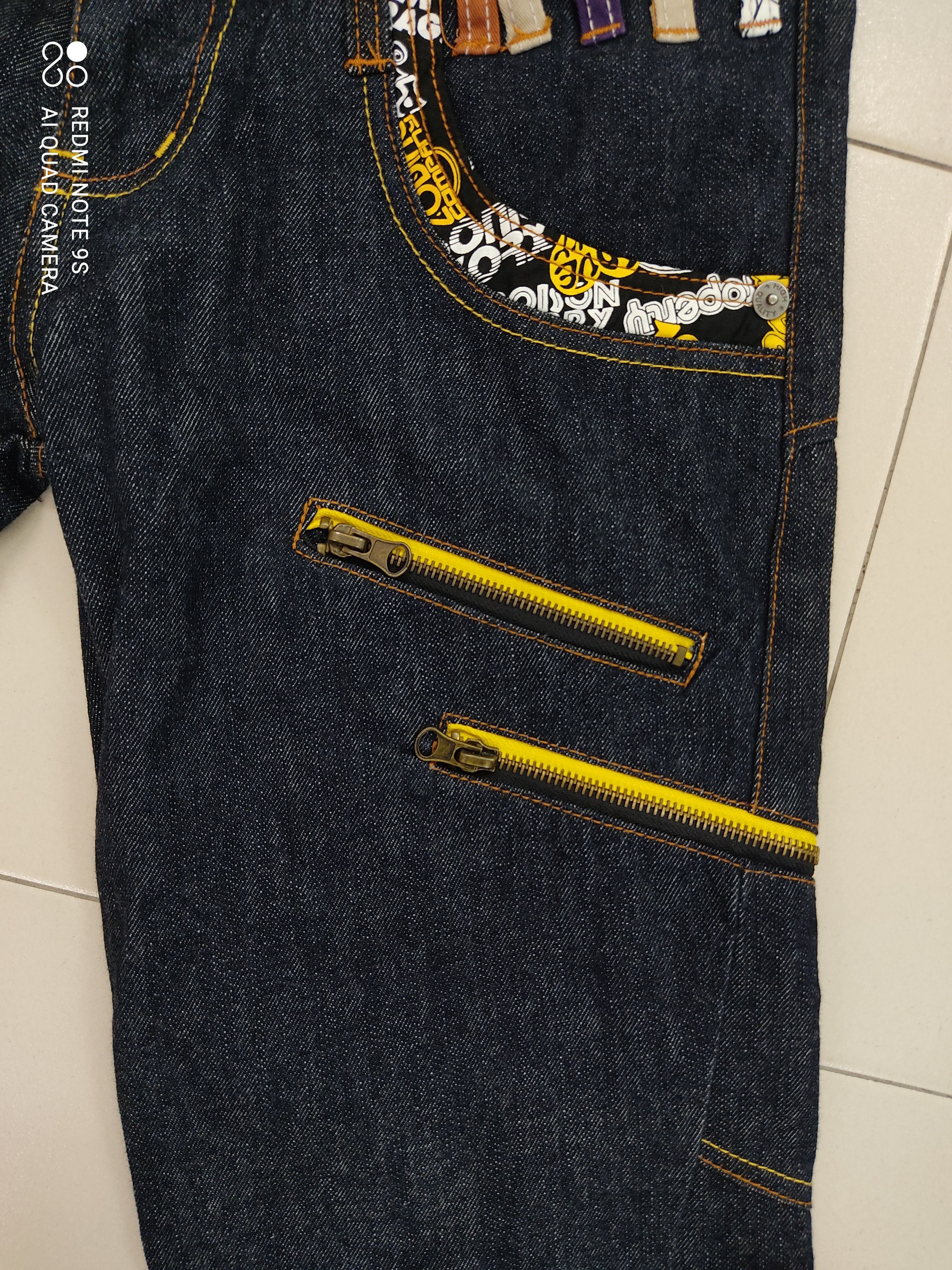 Nylaus Antfui Double Waist Multipocket Jeans
