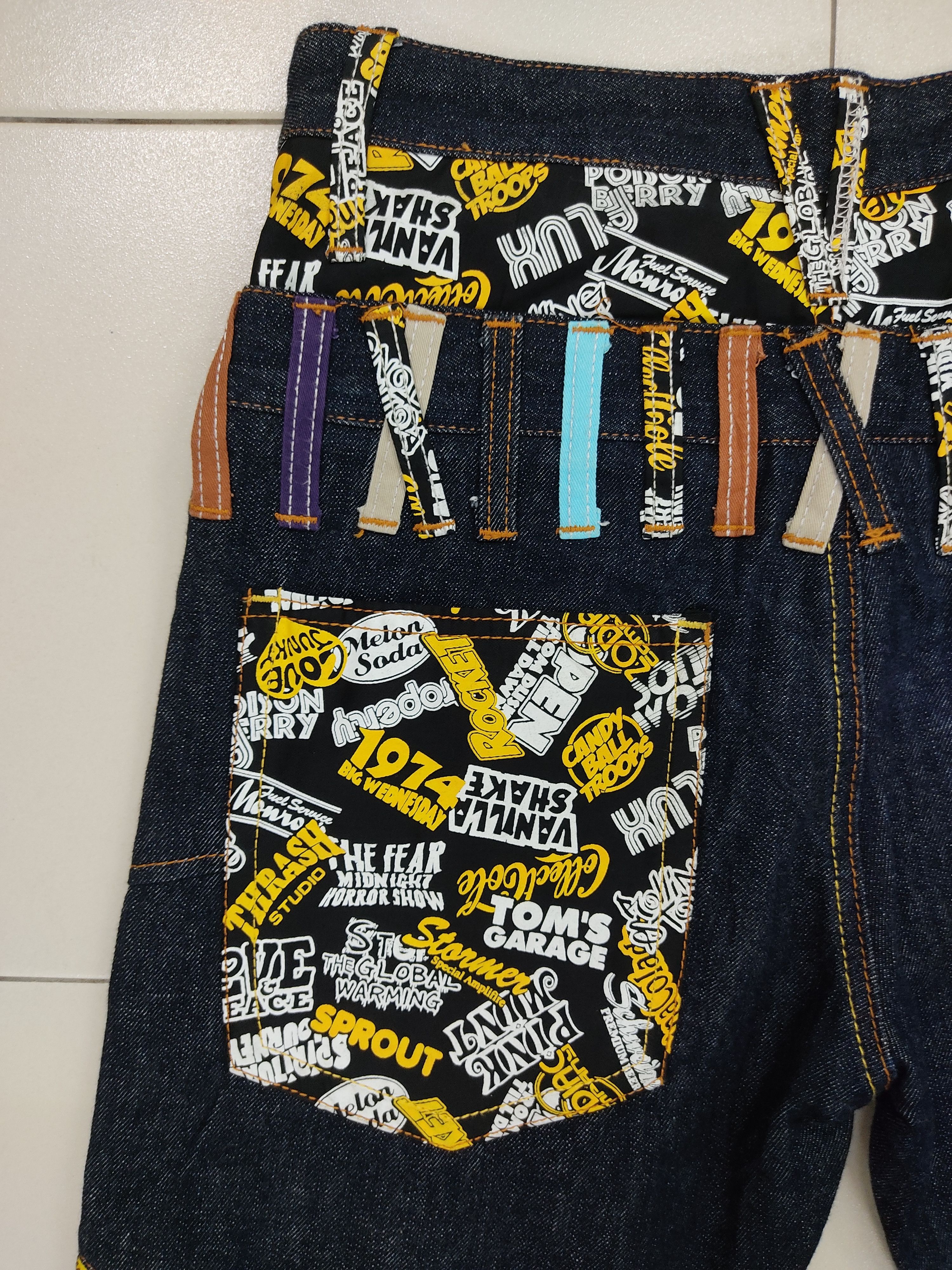 Nylaus Antfui Double Waist Multipocket Jeans