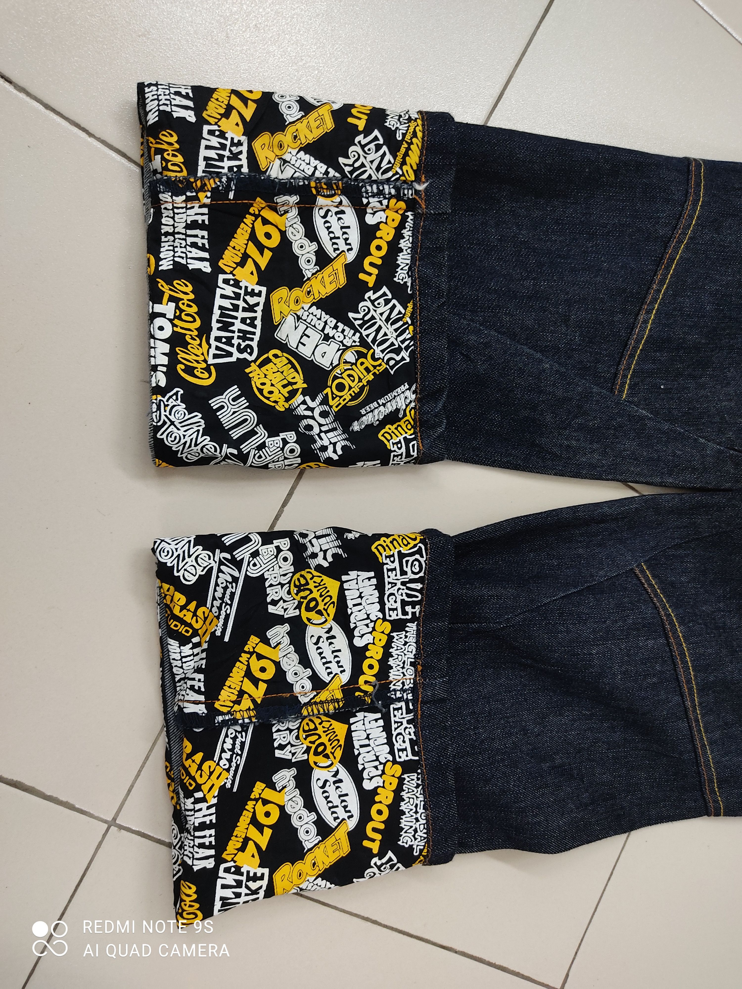 Nylaus Antfui Double Waist Multipocket Jeans