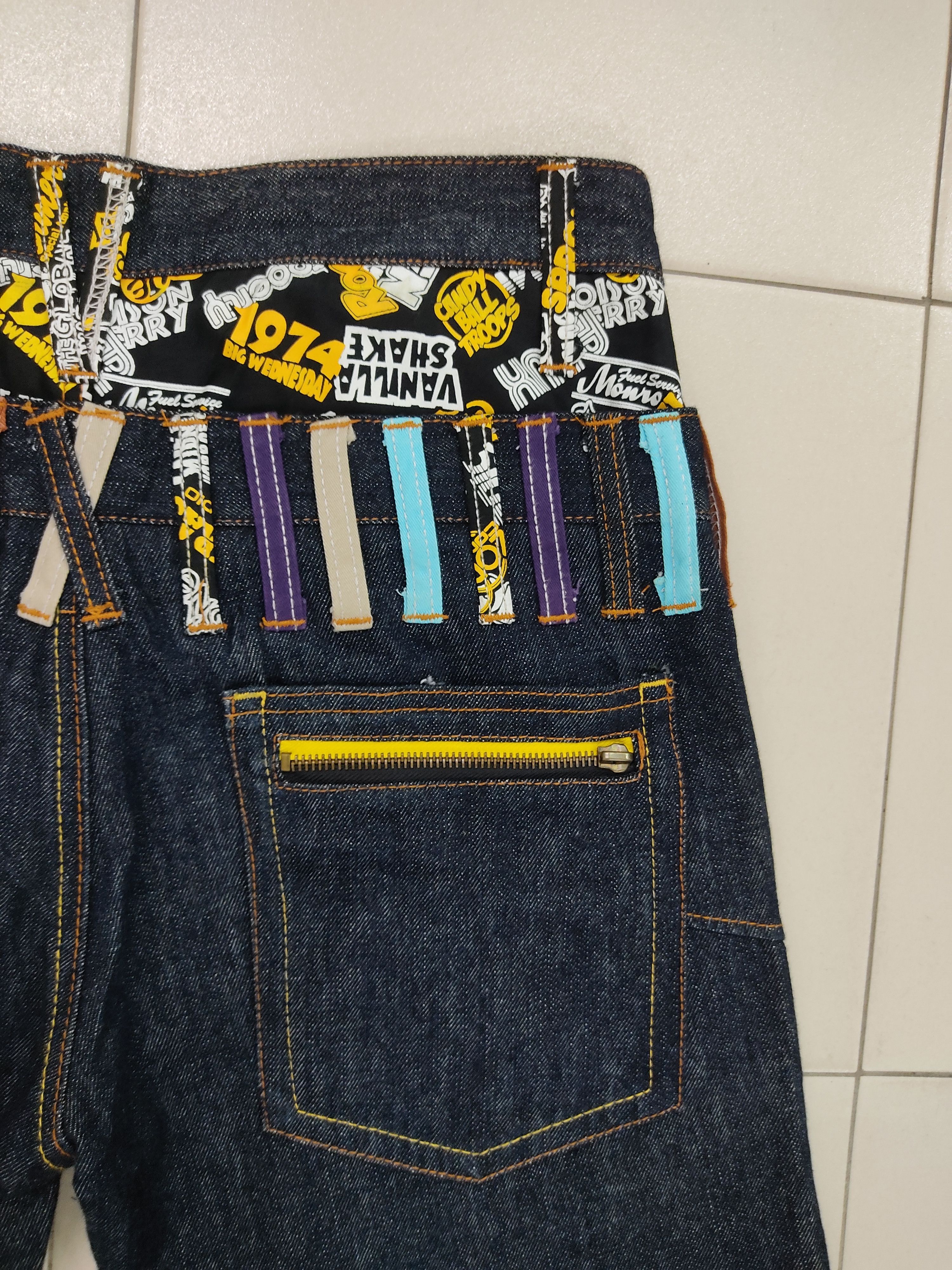 Nylaus Antfui Double Waist Multipocket Jeans