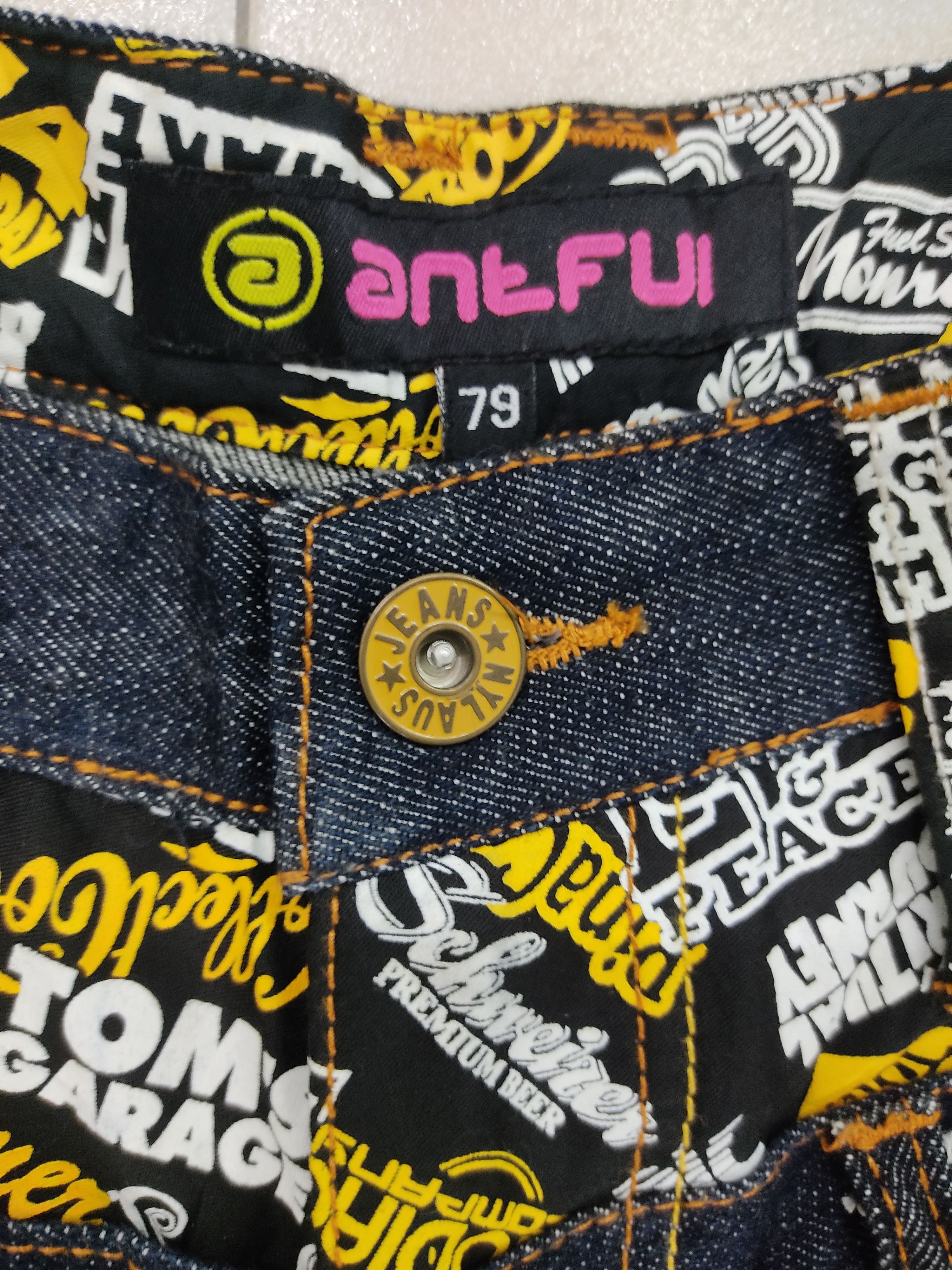 Nylaus Antfui Double Waist Multipocket Jeans