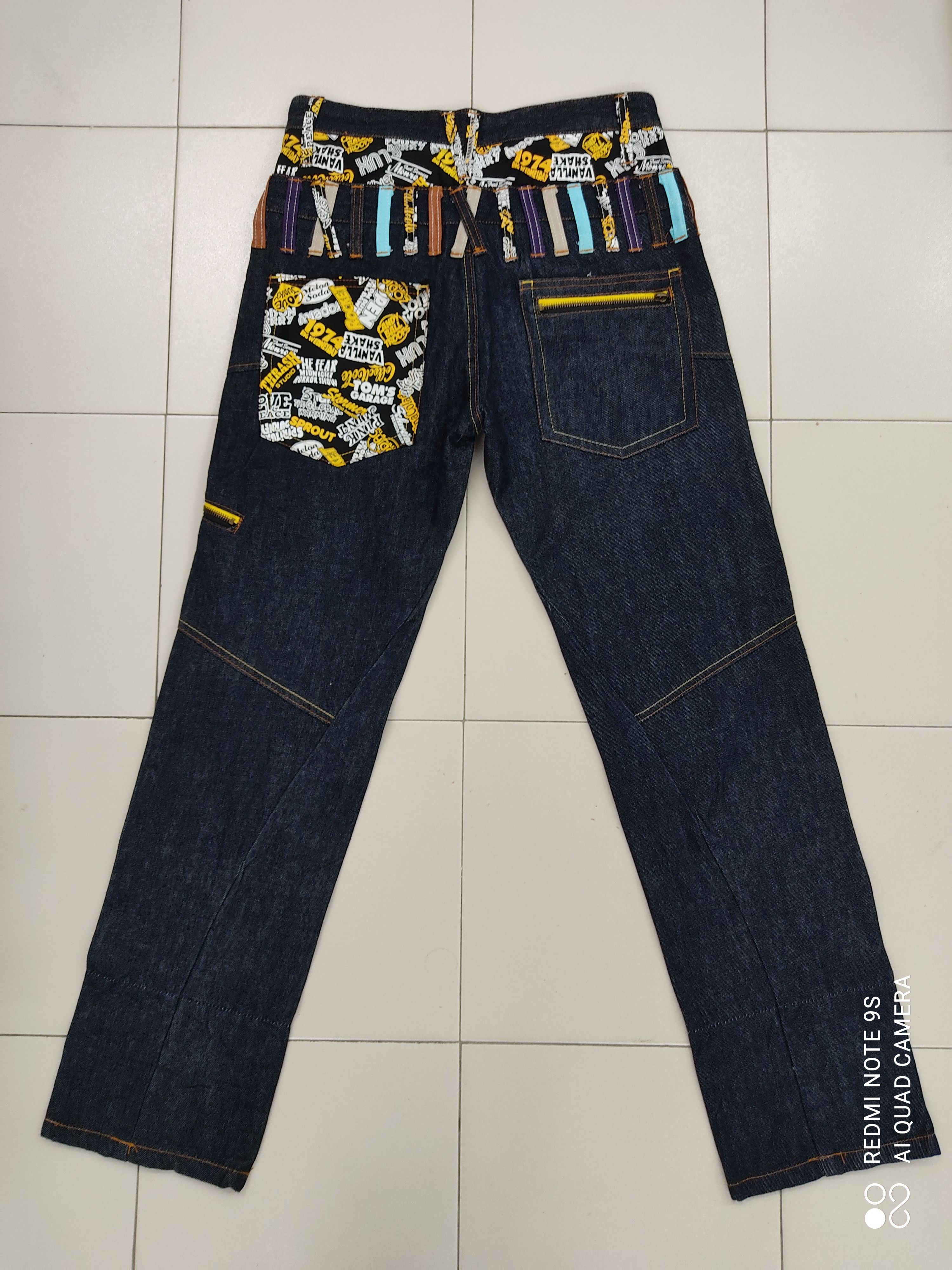 Nylaus Antfui Double Waist Multipocket Jeans