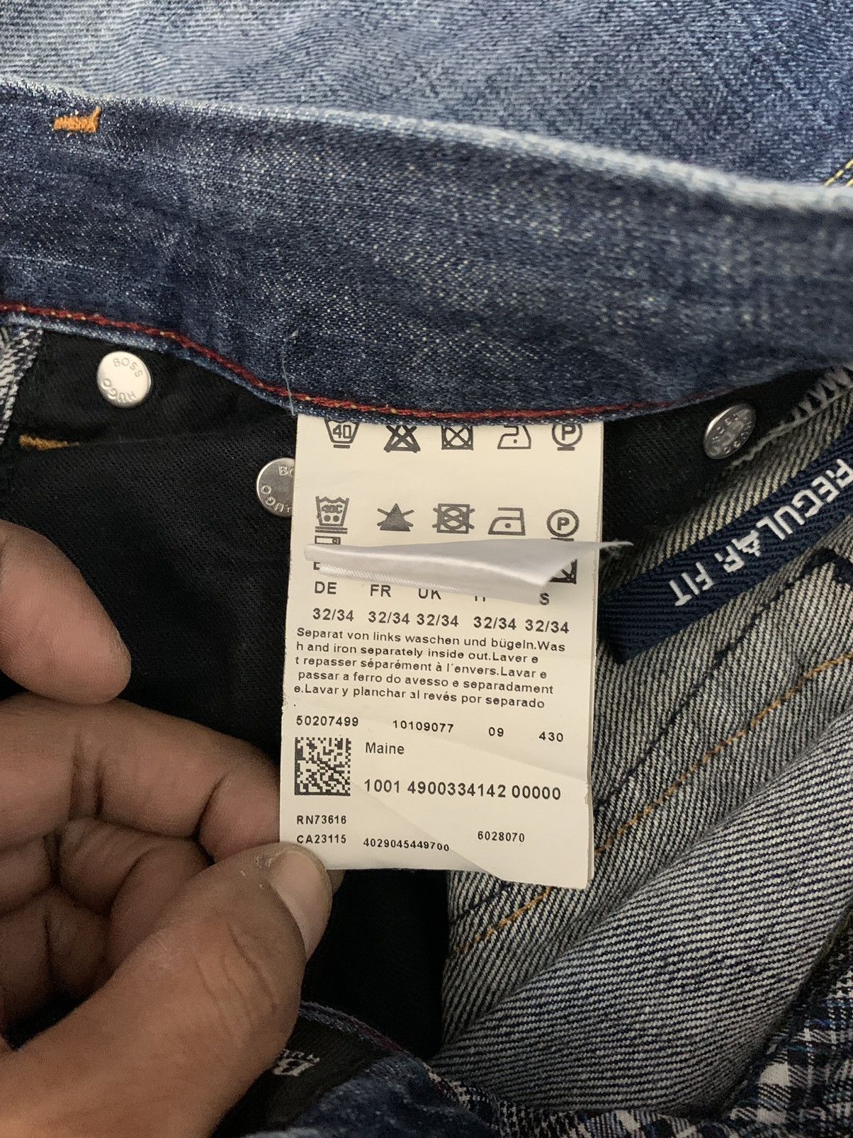 Hugo Boss Hugo Boss Jean Size US 32 / EU 48 - 5 Thumbnail