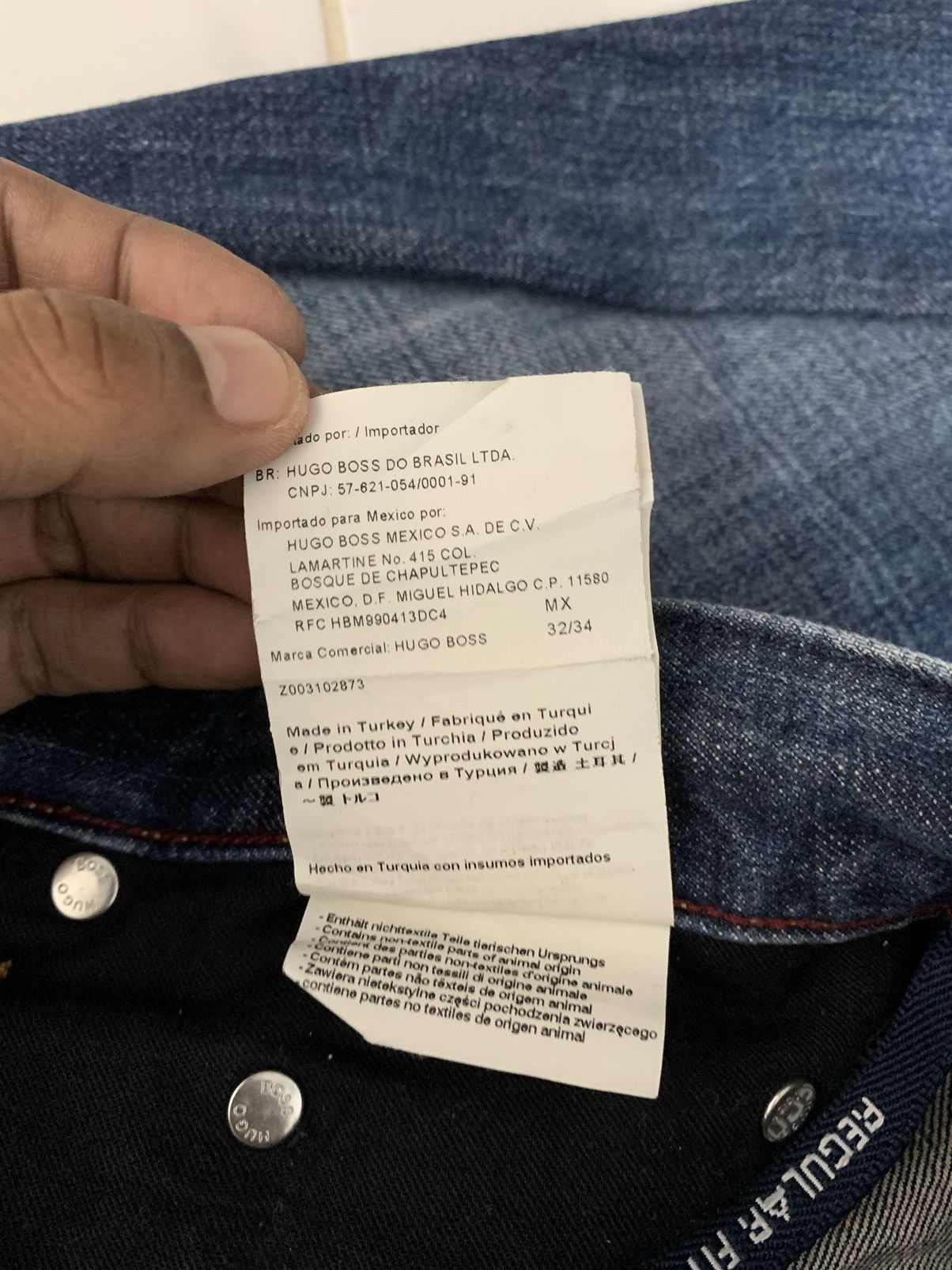 Hugo Boss Hugo Boss Jean Size US 32 / EU 48 - 6 Thumbnail