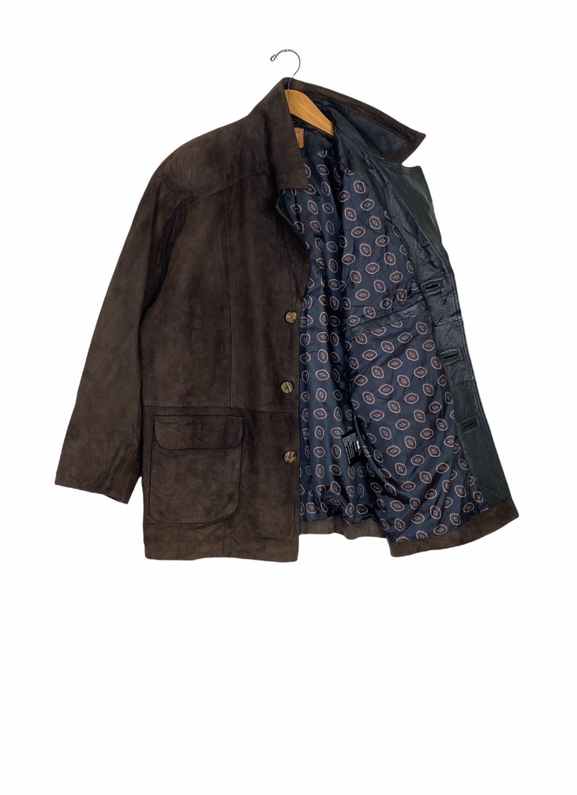 Vintage Rare‼️ Southern Edge Lamb Skin Jacket Made in New Zealand Size US XL / EU 56 / 4 - 2 Thumbnail