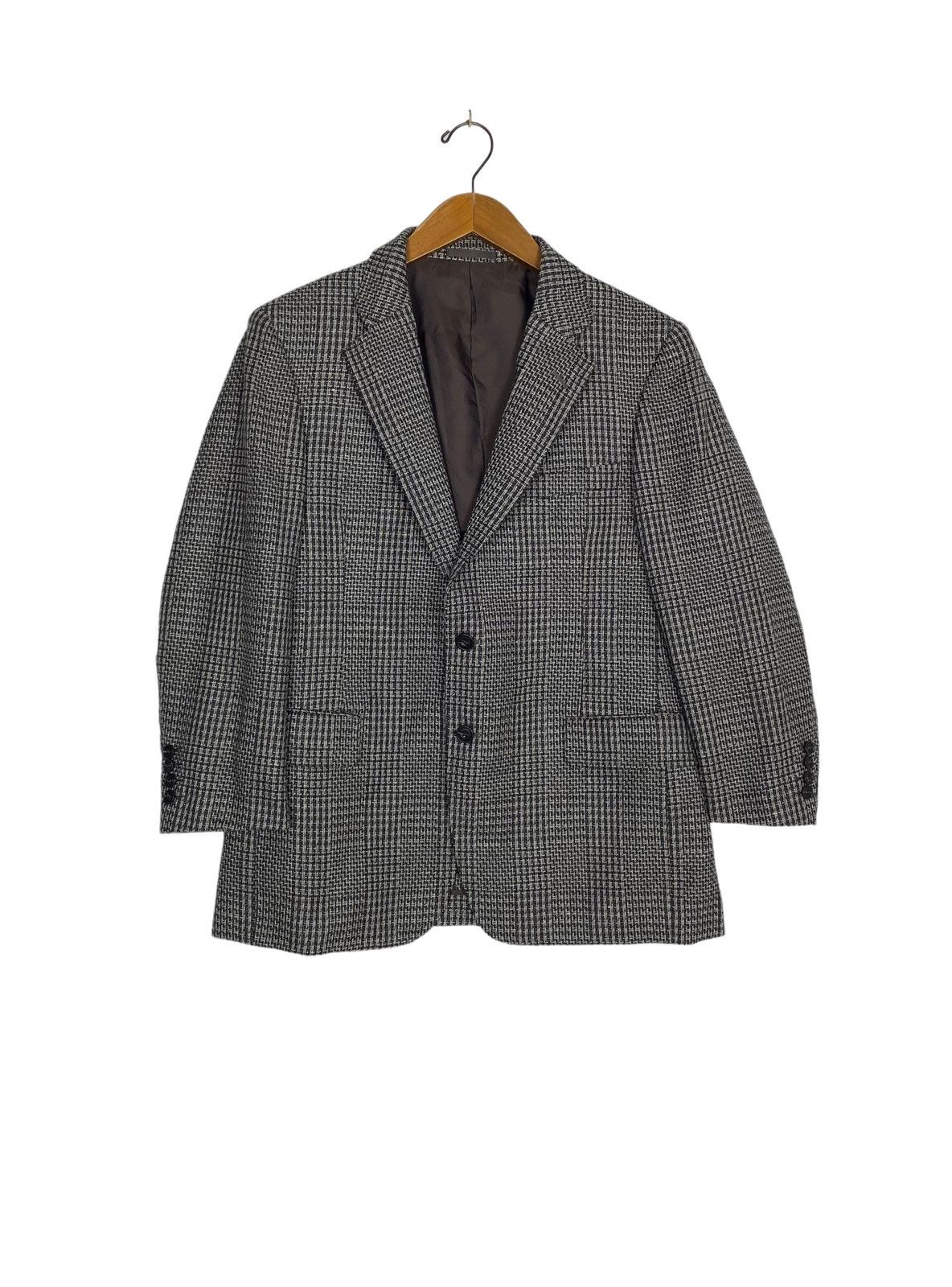 Rare‼️ Vintage Burberrys’ Single Breasted Wool Blazer