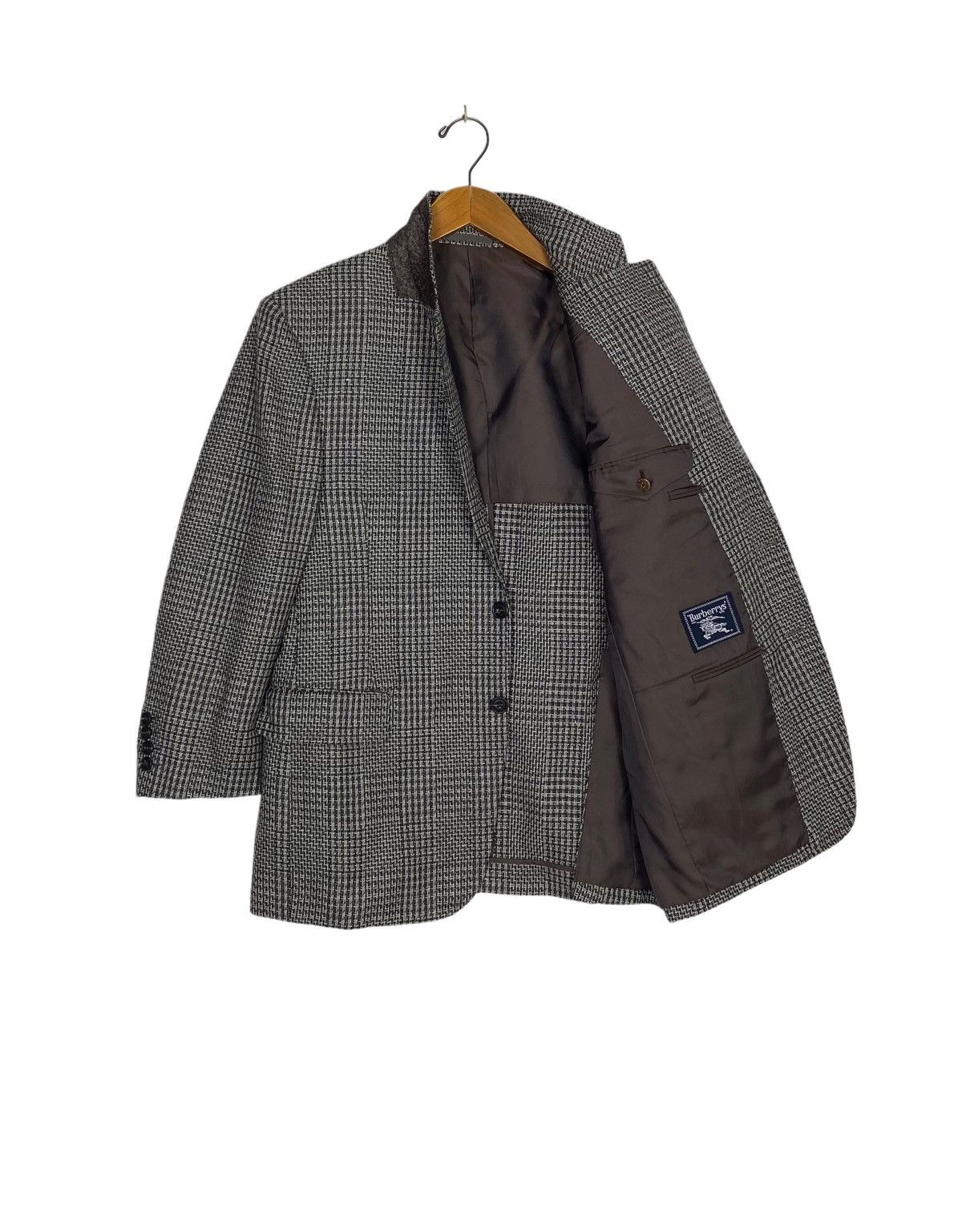 Burberry Rare‼️ Vintage Burberrys’ Single Breasted Wool Blazer Size US S / EU 44-46 / 1 - 2 Thumbnail