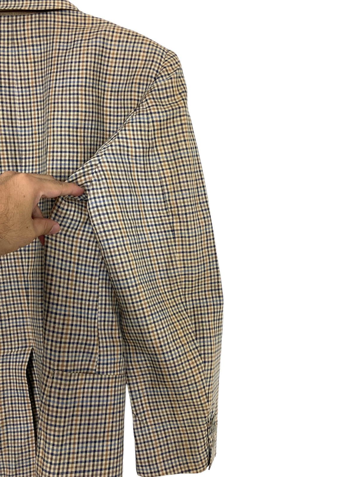 Aquascutum Rare‼️ Vintage Aquascutum Single Breasted Sport Blazer Size 40S - 9 Thumbnail