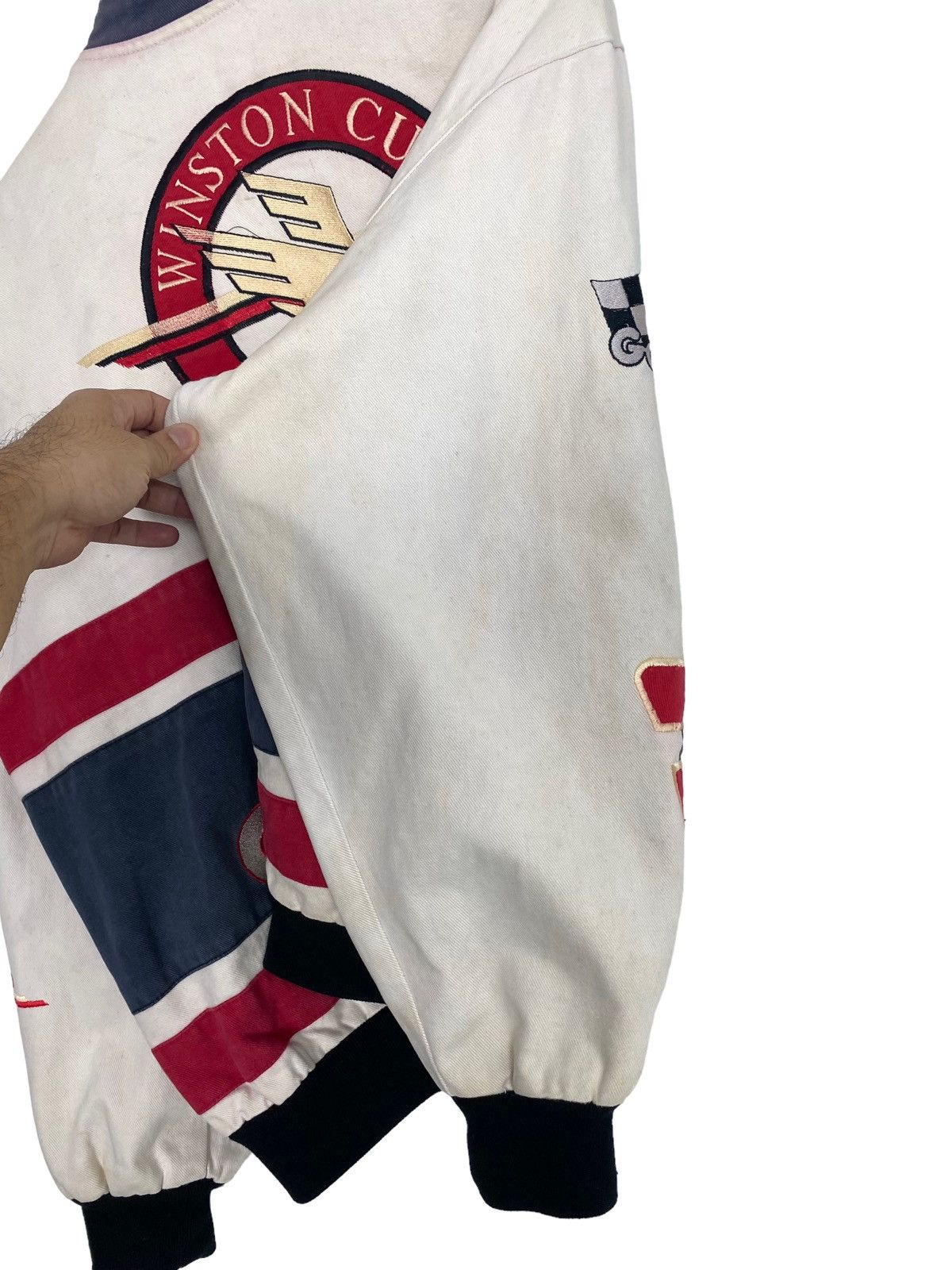 Jeff Hamilton Rare‼️Vtg 90s Dale Earnhardt x Jeff Hamilton Racing Jacket Size US L / EU 52-54 / 3 - 11 Thumbnail