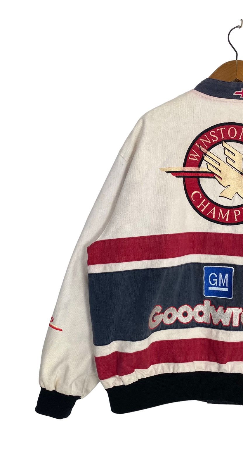 Jeff Hamilton Rare‼️Vtg 90s Dale Earnhardt x Jeff Hamilton Racing Jacket Size US L / EU 52-54 / 3 - 7 Thumbnail