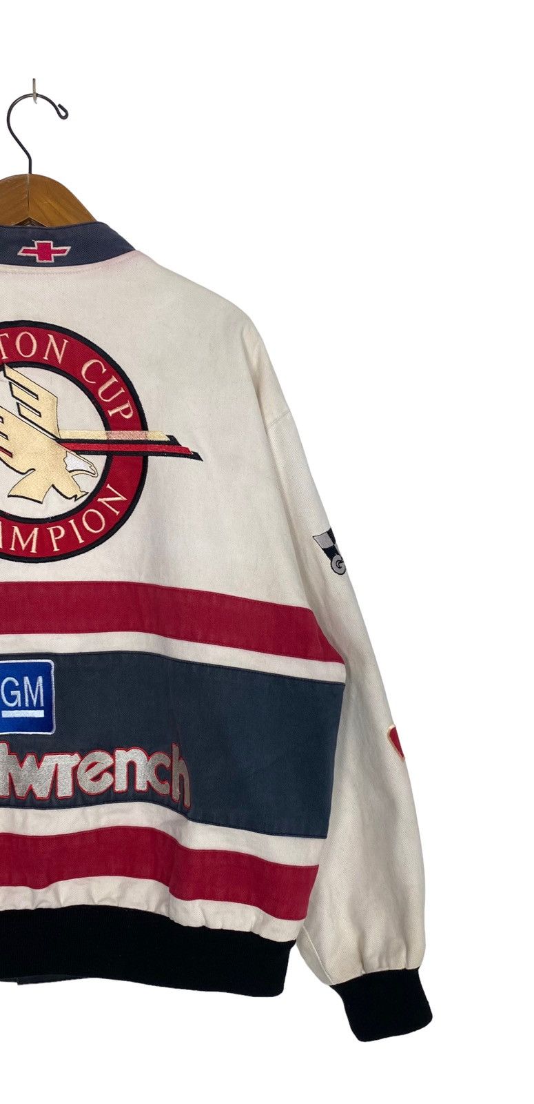 Jeff Hamilton Rare‼️Vtg 90s Dale Earnhardt x Jeff Hamilton Racing Jacket Size US L / EU 52-54 / 3 - 8 Thumbnail