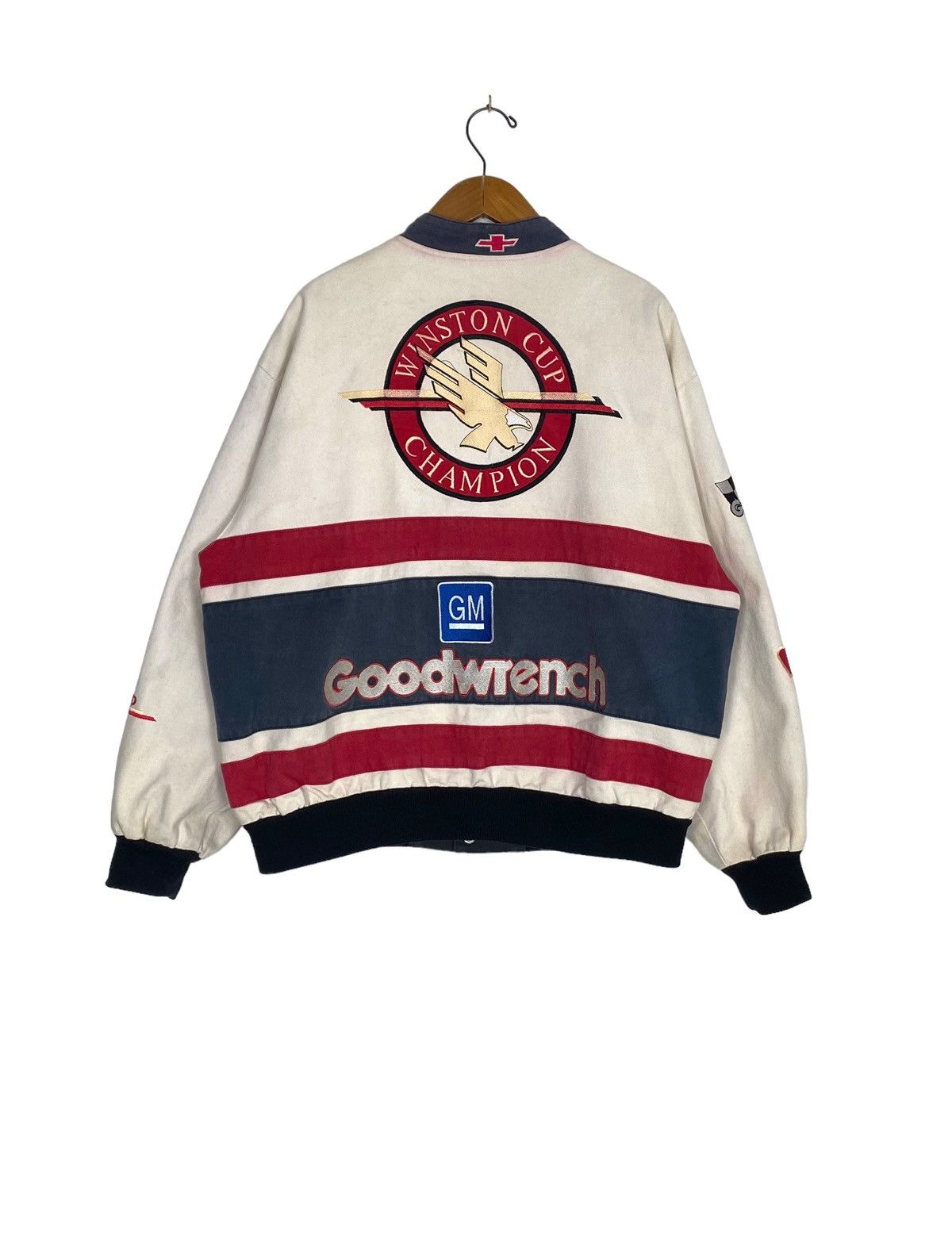 Jeff Hamilton Rare‼️Vtg 90s Dale Earnhardt x Jeff Hamilton Racing Jacket Size US L / EU 52-54 / 3 - 6 Thumbnail