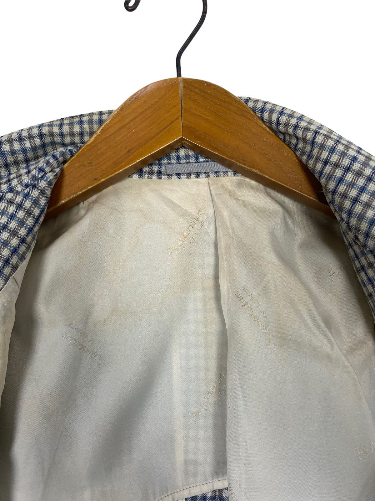 Aquascutum Rare‼️ Vintage Aquascutum Single Breasted Sport Blazer Japan Size 40S - 6 Thumbnail