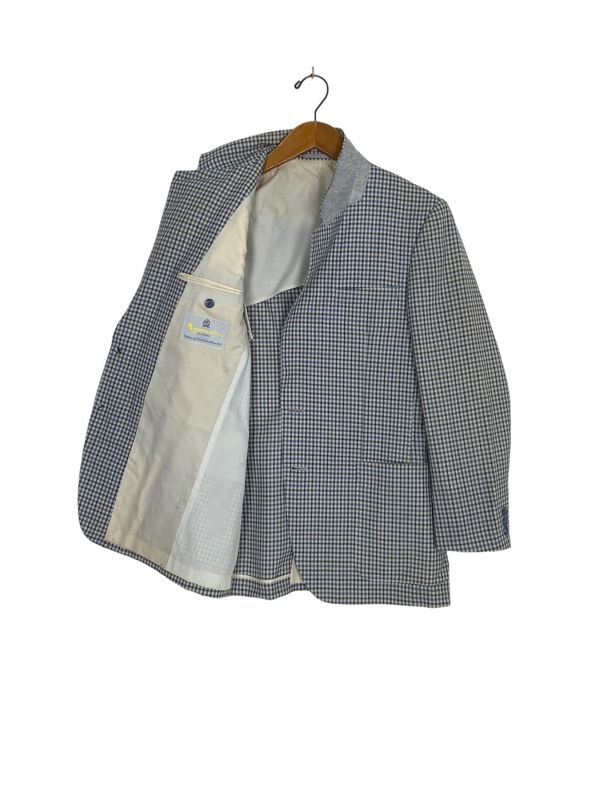 Aquascutum Rare‼️ Vintage Aquascutum Single Breasted Sport Blazer Japan Size 40S - 2 Thumbnail