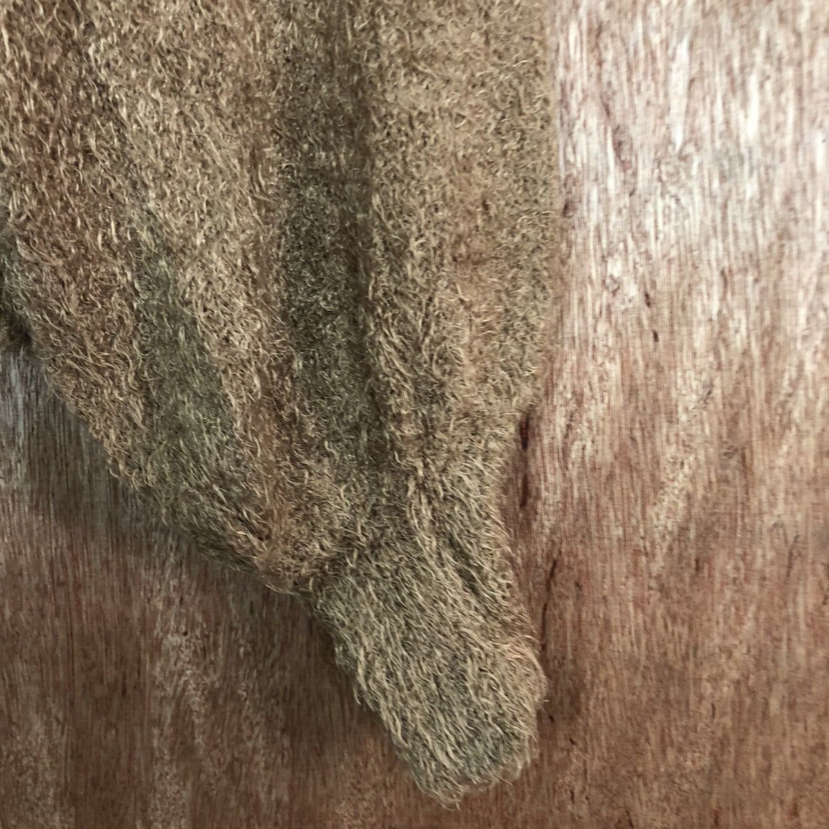 Vintage DL Japan GU Brown Mohair Shag Shaggy Knitwear #c343 Size US M / EU 48-50 / 2 - 4 Thumbnail