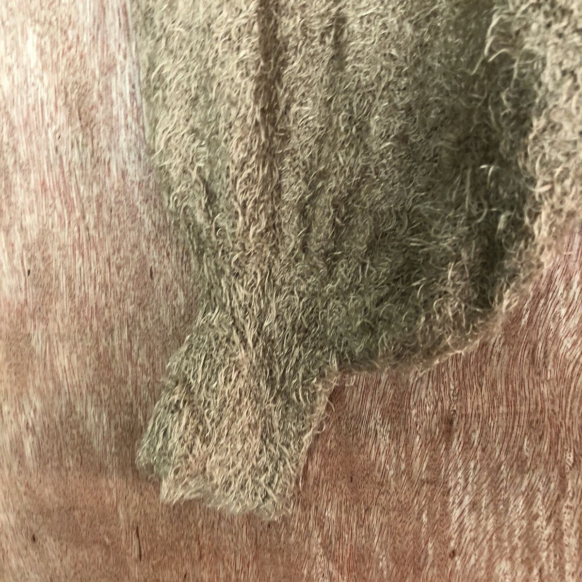 Vintage DL Japan GU Brown Mohair Shag Shaggy Knitwear #c343 Size US M / EU 48-50 / 2 - 6 Thumbnail