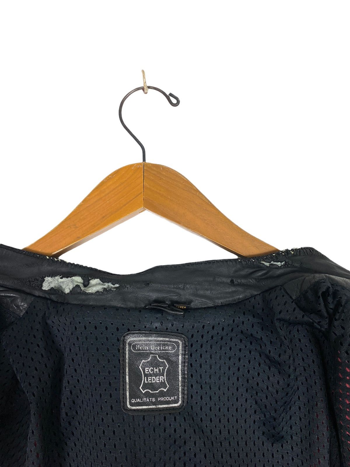 Hein Gericke Rare‼️Hein Gericke Black Leather THRASHED Bomber Biker Size US S / EU 44-46 / 1 - 7 Thumbnail