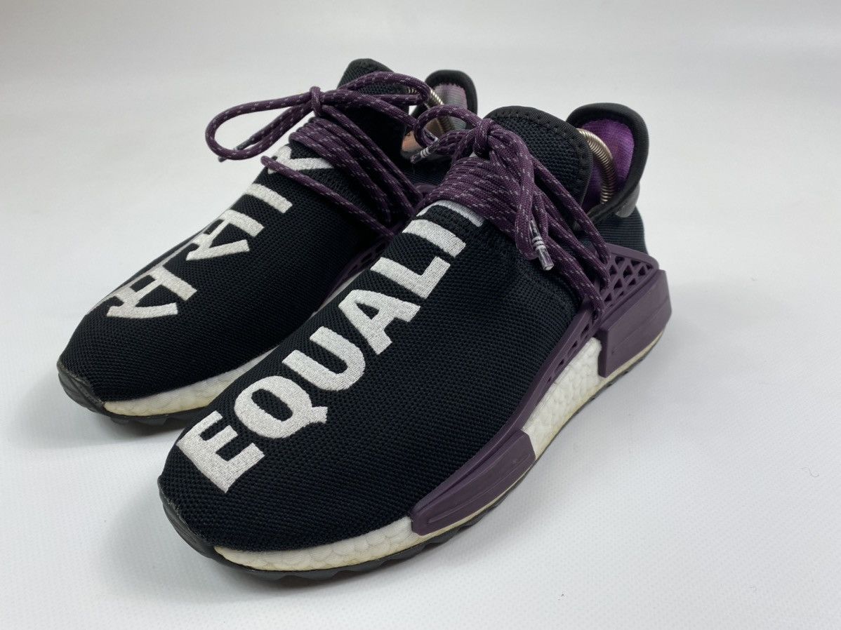 Adidas × Pharrell LASTDROP🔥2017 Pharrell Adidas NMD Human Race Holi Festival Size US 7 / EU 40 - 12 Thumbnail