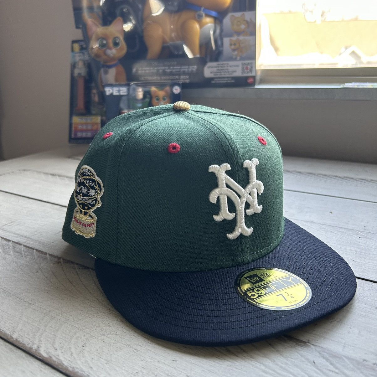 New Era 7 1/4 ALL THE RiGHT POLO RALPH LAUREN NY METS METALLiC GOLD Size ONE SIZE - 1 Thumbnail