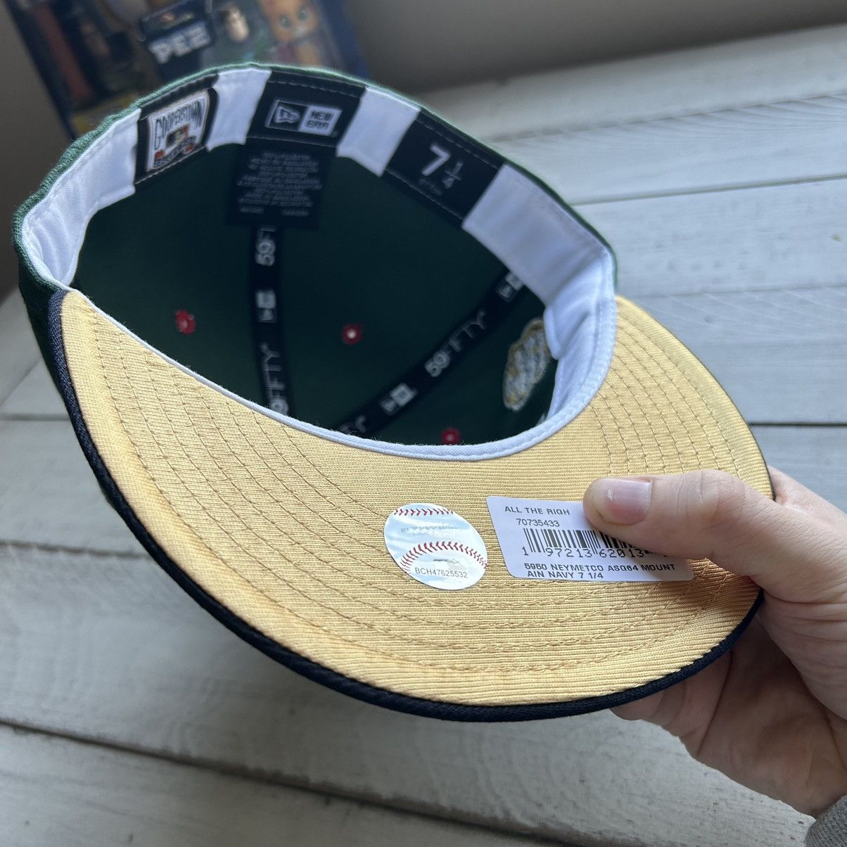 New Era 7 1/4 ALL THE RiGHT POLO RALPH LAUREN NY METS METALLiC GOLD Size ONE SIZE - 9 Thumbnail