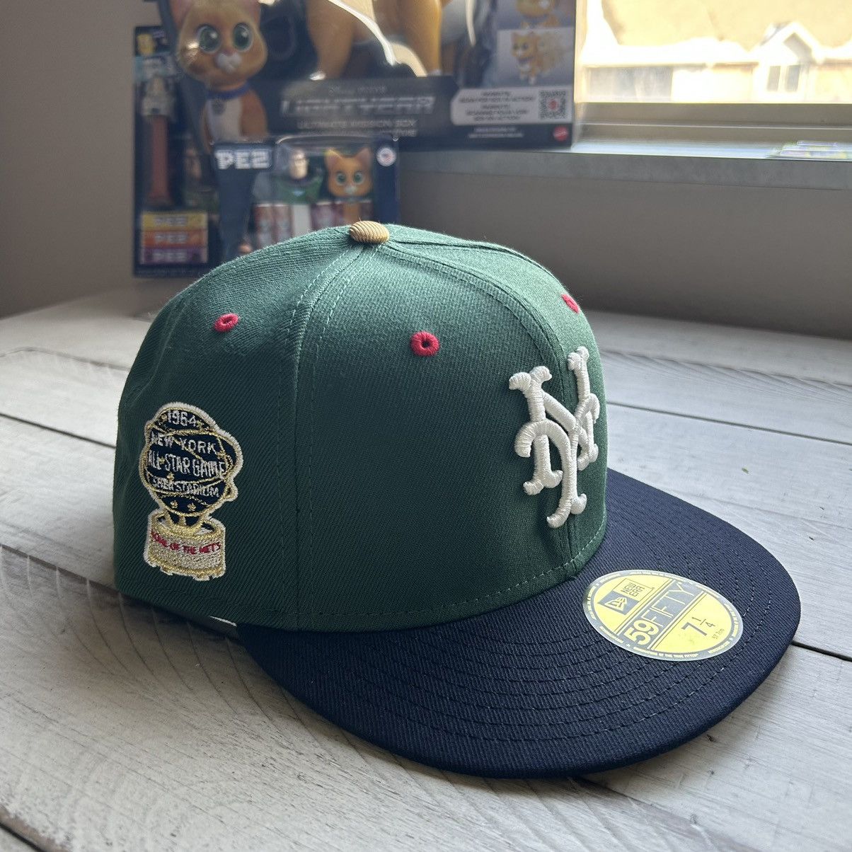 New Era 7 1/4 ALL THE RiGHT POLO RALPH LAUREN NY METS METALLiC GOLD Size ONE SIZE - 2 Thumbnail