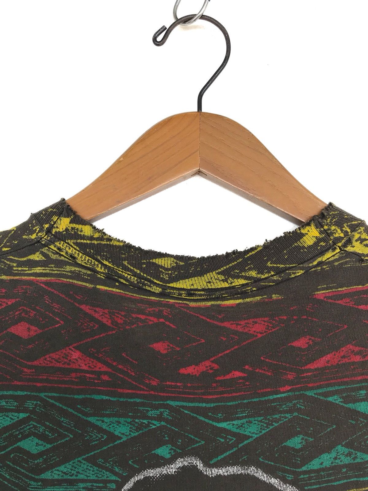 Bob Marley ✔️ Vintage 90’s Bob Marley Tie Dye Reggae Single Stitch Size US L / EU 52-54 / 3 - 7 Thumbnail