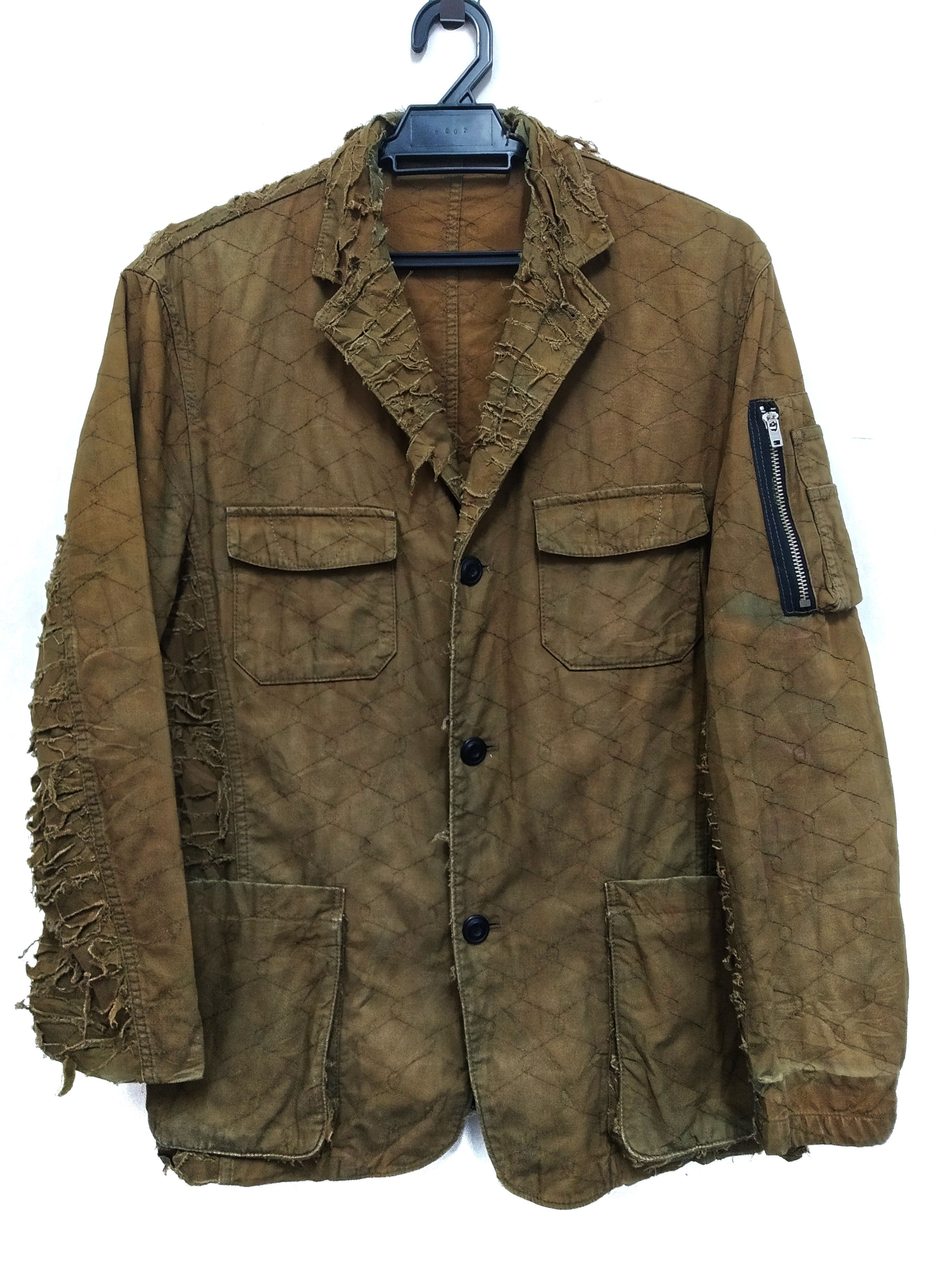 PPFM Distressed Ugly PPFM Jacket Size US M / EU 48-50 / 2 - 2 Thumbnail