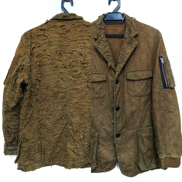 Archival Clothing Distressed Ugly PPFM Jacket | Grailed