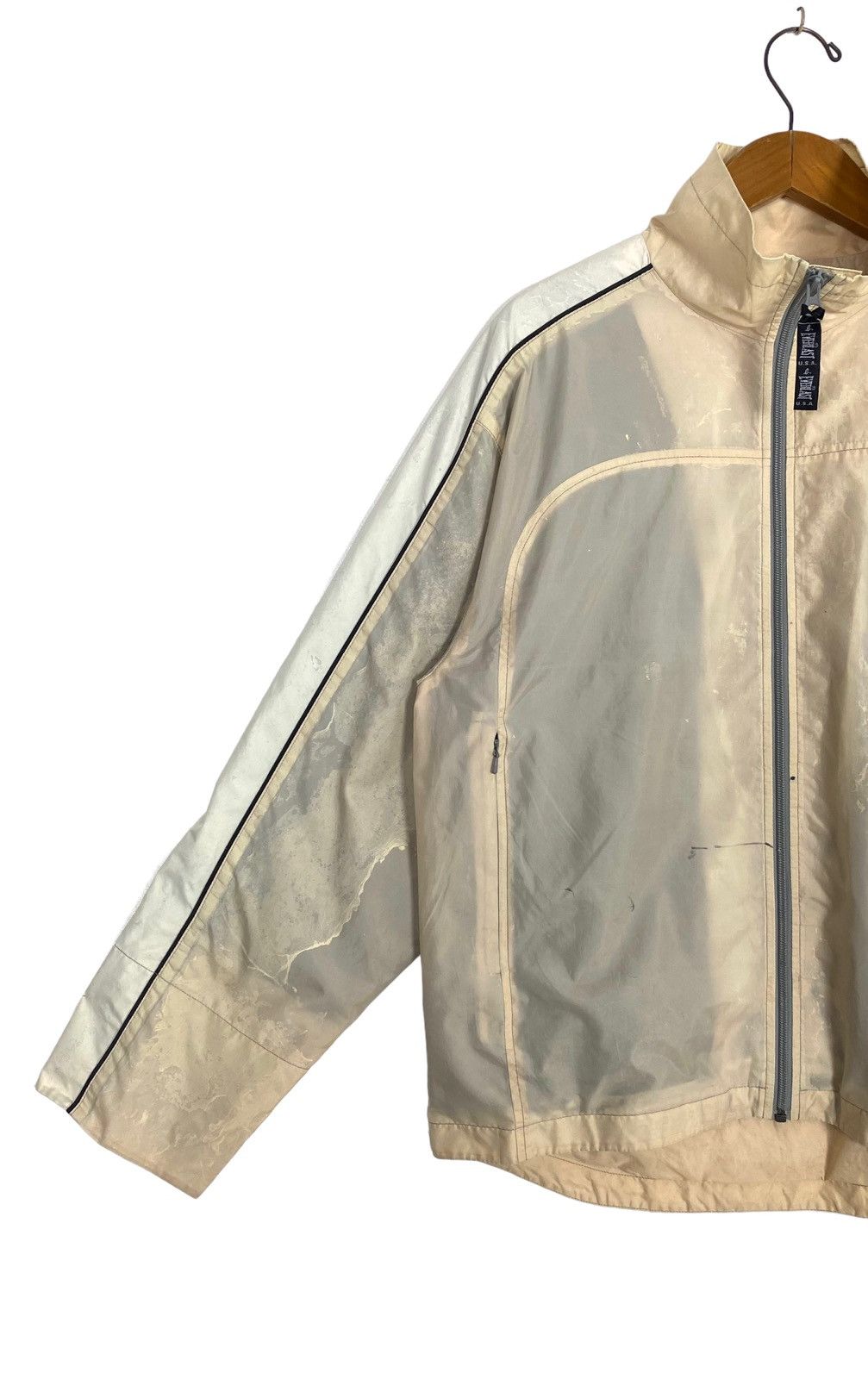 agnes b. Rare‼️ Vtg Everlast X Agnes B Light Jacket Size US M / EU 48-50 / 2 - 2 Thumbnail