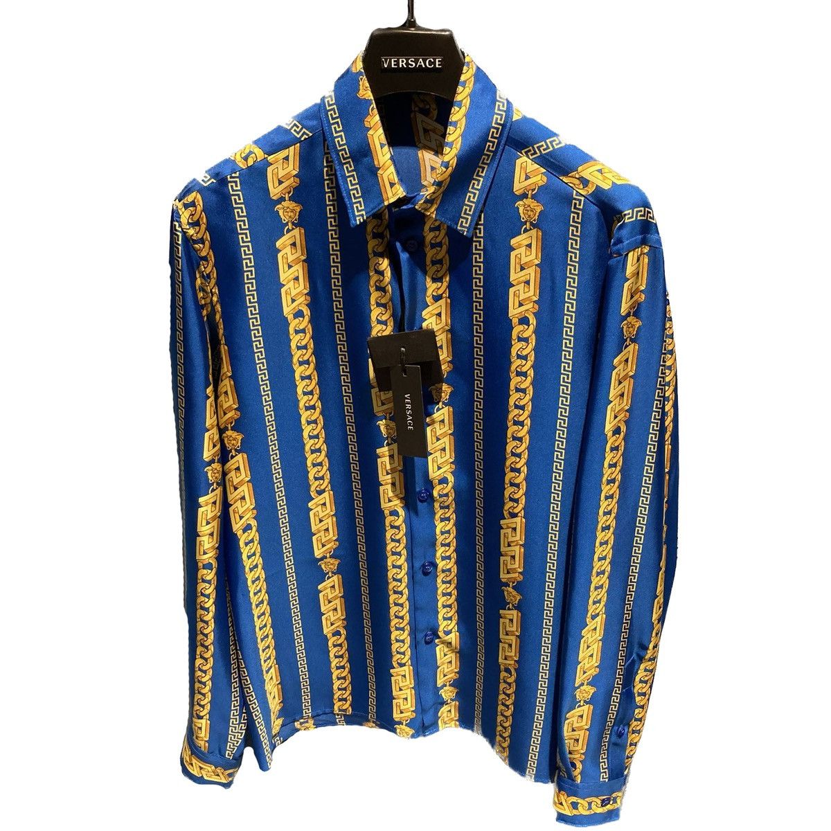 Versace Versace Chained Silk Shirt in All Sizes Grailed
