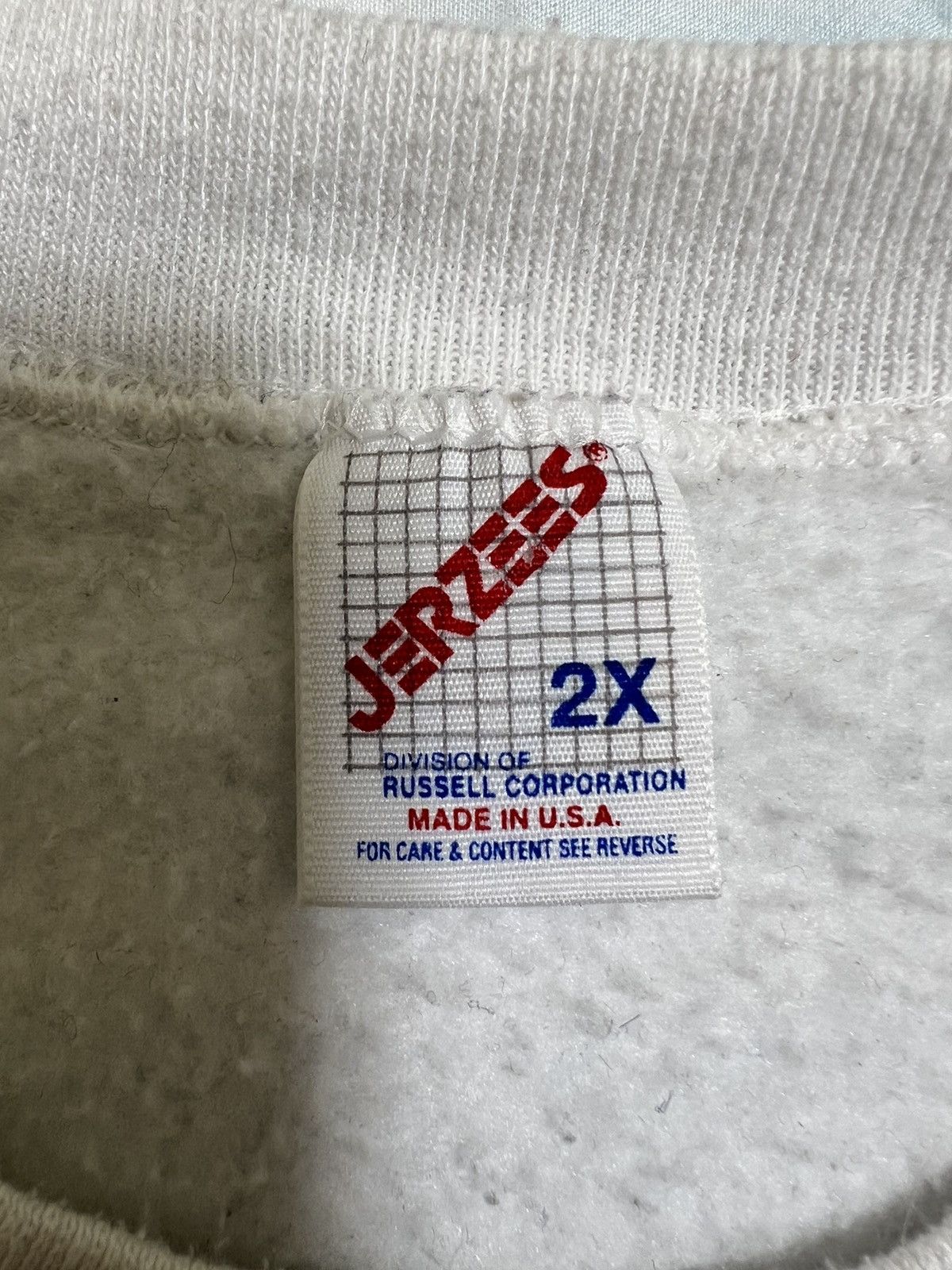 Vintage ***FINAL DROP***RARE 90s JERZEES COTTON POLY CREWNECK XXL Size US XXL / EU 58 / 5 - 3 Thumbnail