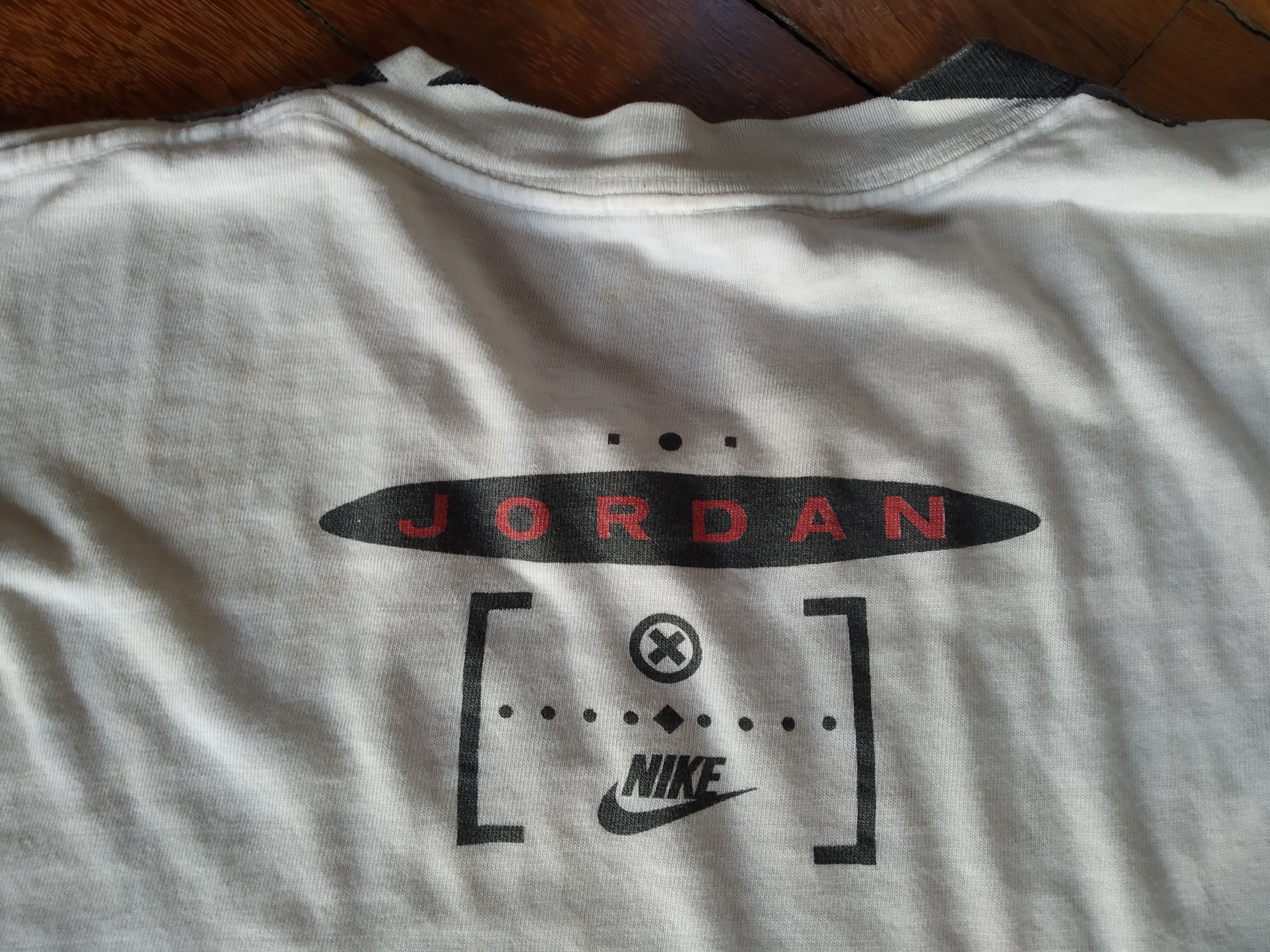 Jordan Brand Vintage Nike Air Jordan Overprinted Size US M / EU 48-50 / 2 - 4 Thumbnail