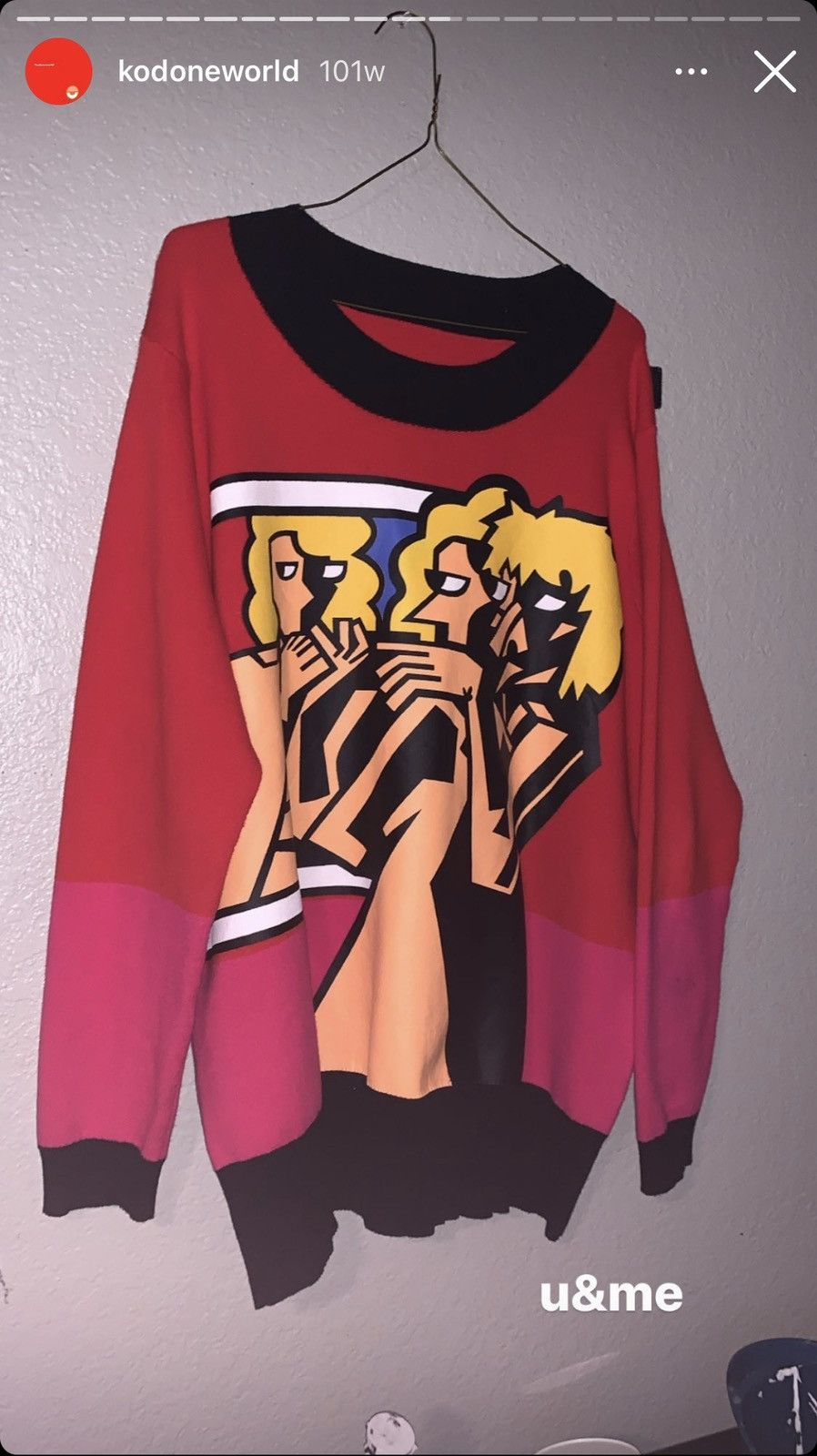 Kodone KODONiSM U&ME KNiT CREWNECK SWEATER JUMPER Size US S / EU 44-46 / 1 - 4 Thumbnail