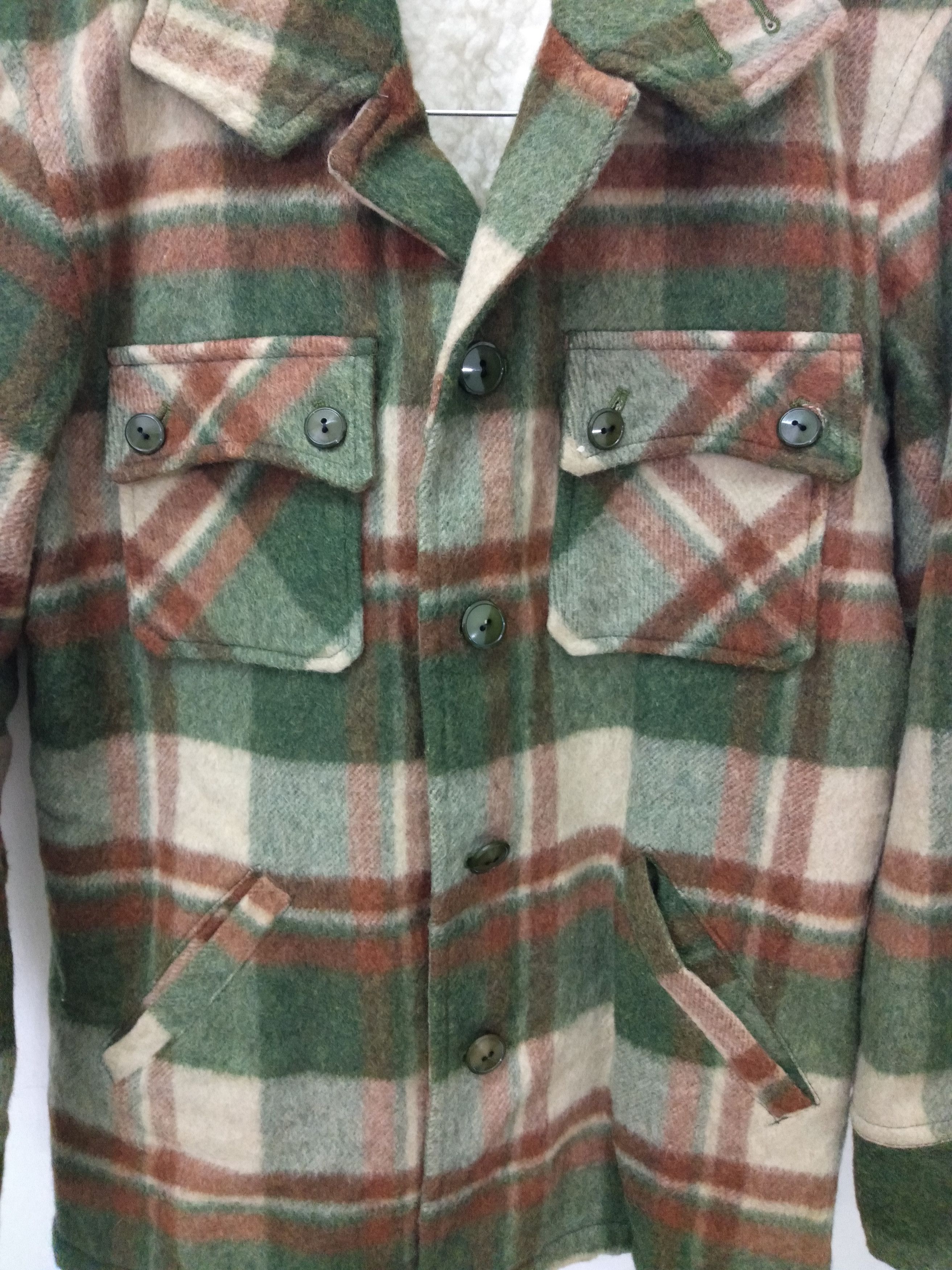 Japanese Brand Checked Jacket with Sherpa lining Size US M / EU 48-50 / 2 - 6 Thumbnail