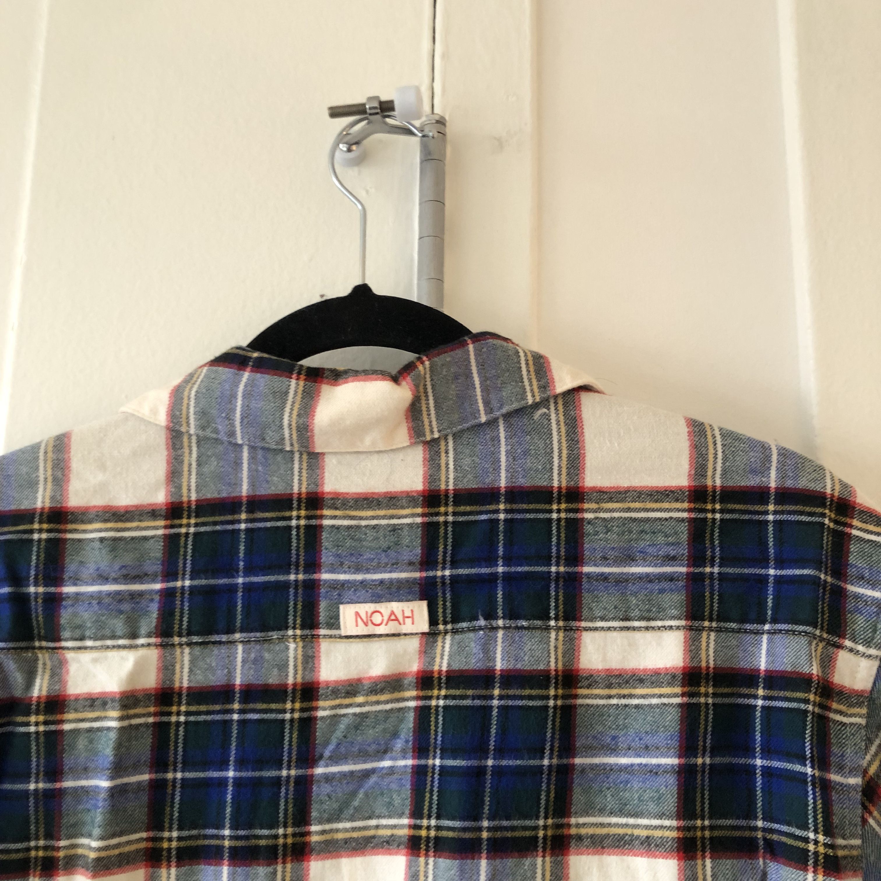 Noah Noah Plaid Camp Collar Shirt Size US M / EU 48-50 / 2 - 5 Thumbnail