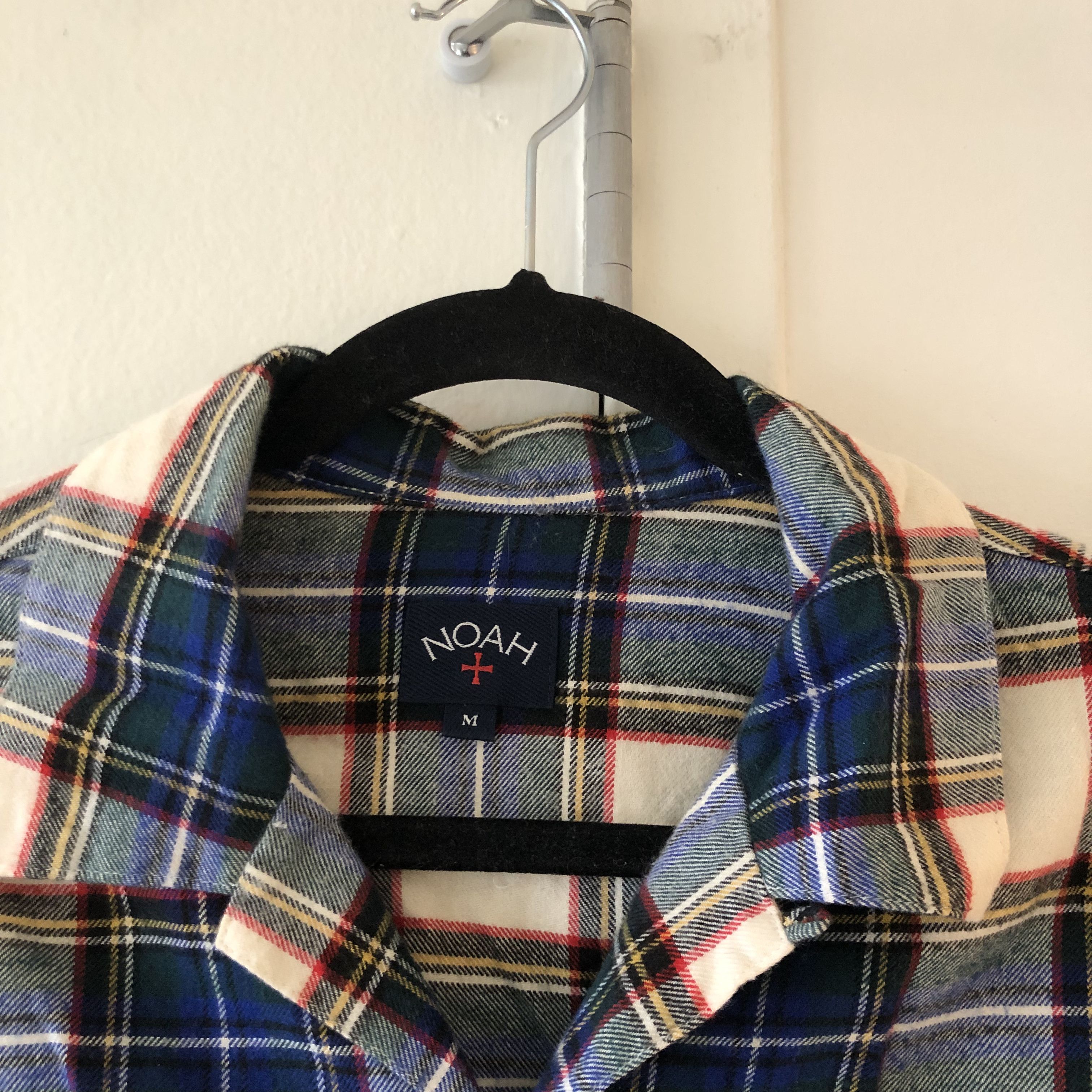 Noah Noah Plaid Camp Collar Shirt Size US M / EU 48-50 / 2 - 3 Thumbnail