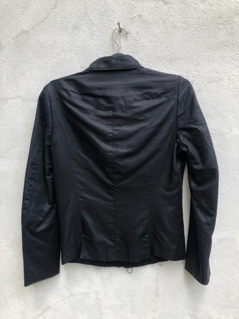 ato Ato Japan Linen Blend Black Tactical Jacket Size US S / EU 44-46 / 1 - 11 Thumbnail