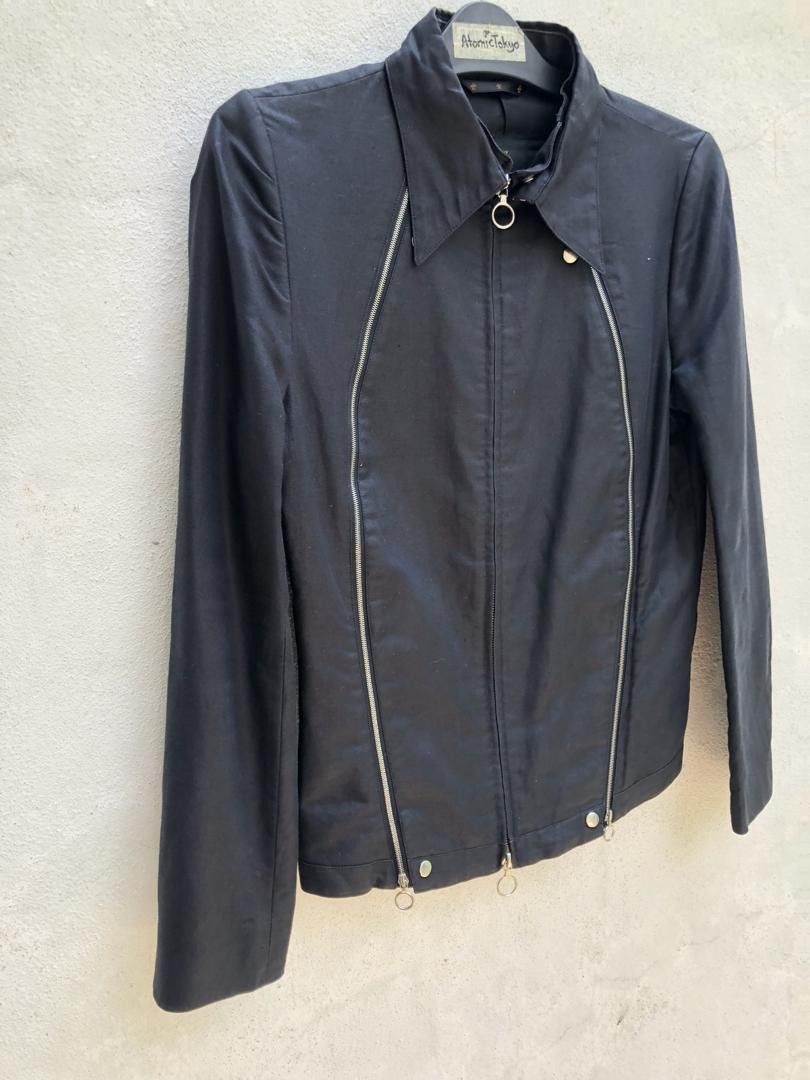 ato Ato Japan Linen Blend Black Tactical Jacket Size US S / EU 44-46 / 1 - 4 Thumbnail