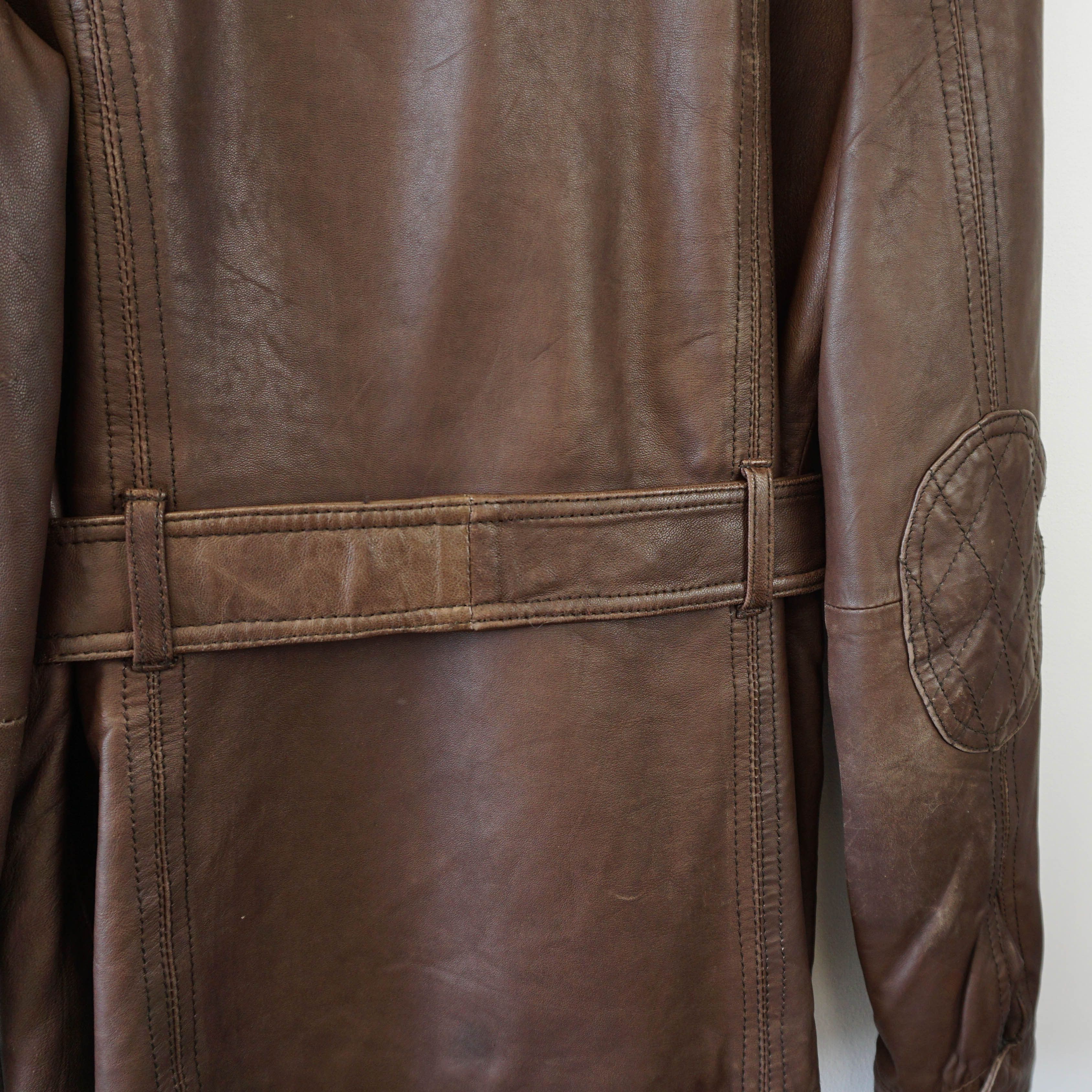 Tommy Hilfiger Leather Jacket Size M / US 6-8 / IT 42-44 - 4 Thumbnail
