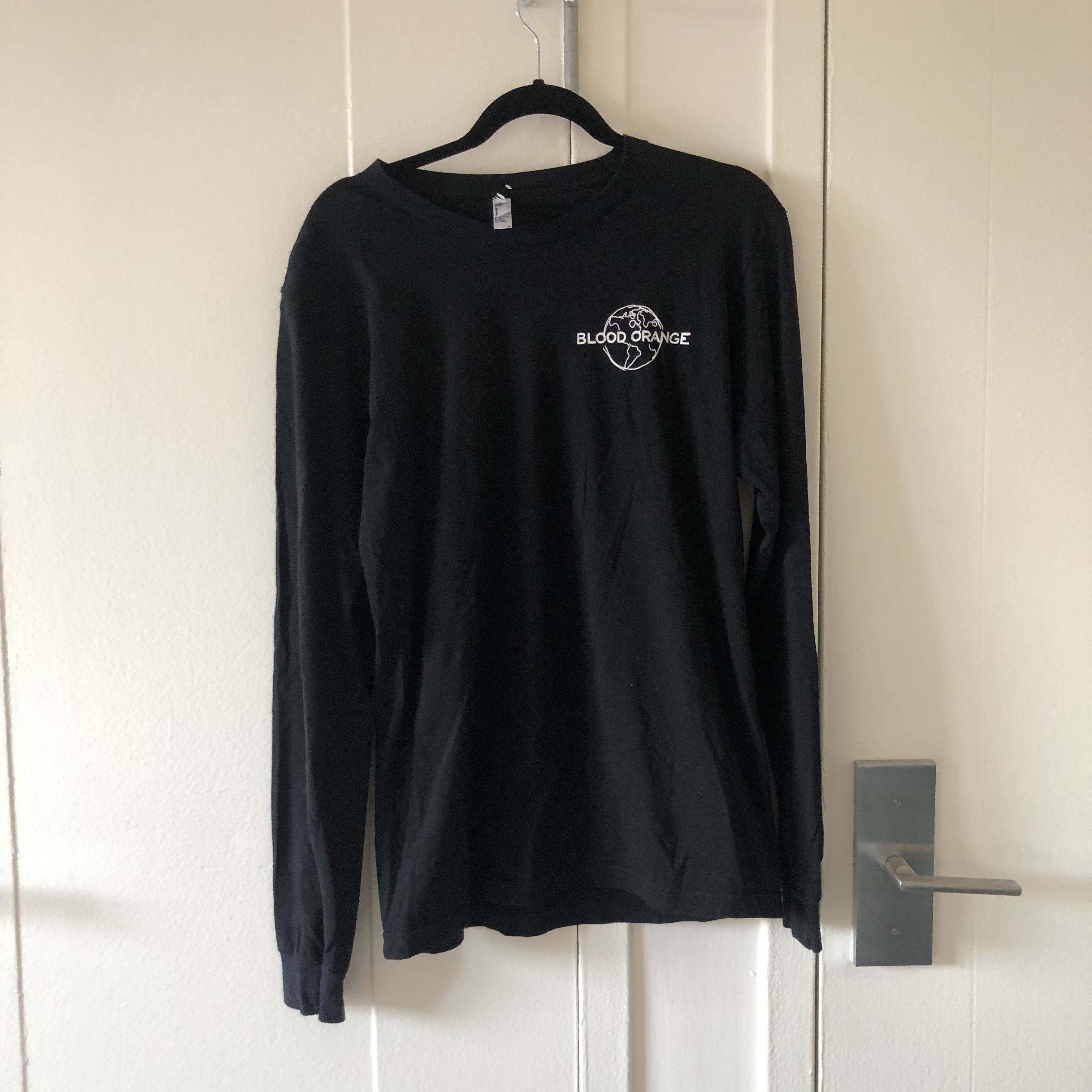 image of Band Tees Blood Orange Worldwide L/s in Black, Men's (Size Medium)