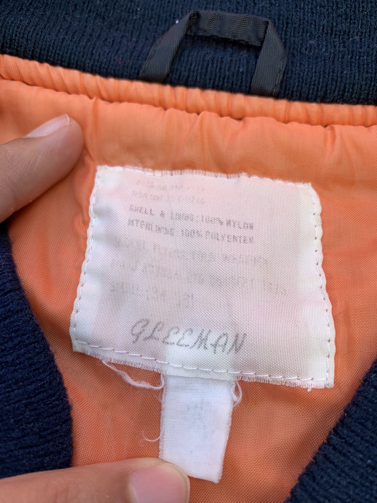Japanese Brand Vintage Gleeman Ma1 Bomber Jacket Size US L / EU 52-54 / 3 - 4 Thumbnail