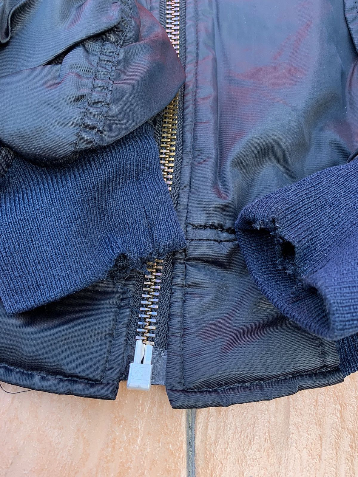 Japanese Brand Vintage Gleeman Ma1 Bomber Jacket Size US L / EU 52-54 / 3 - 3 Thumbnail
