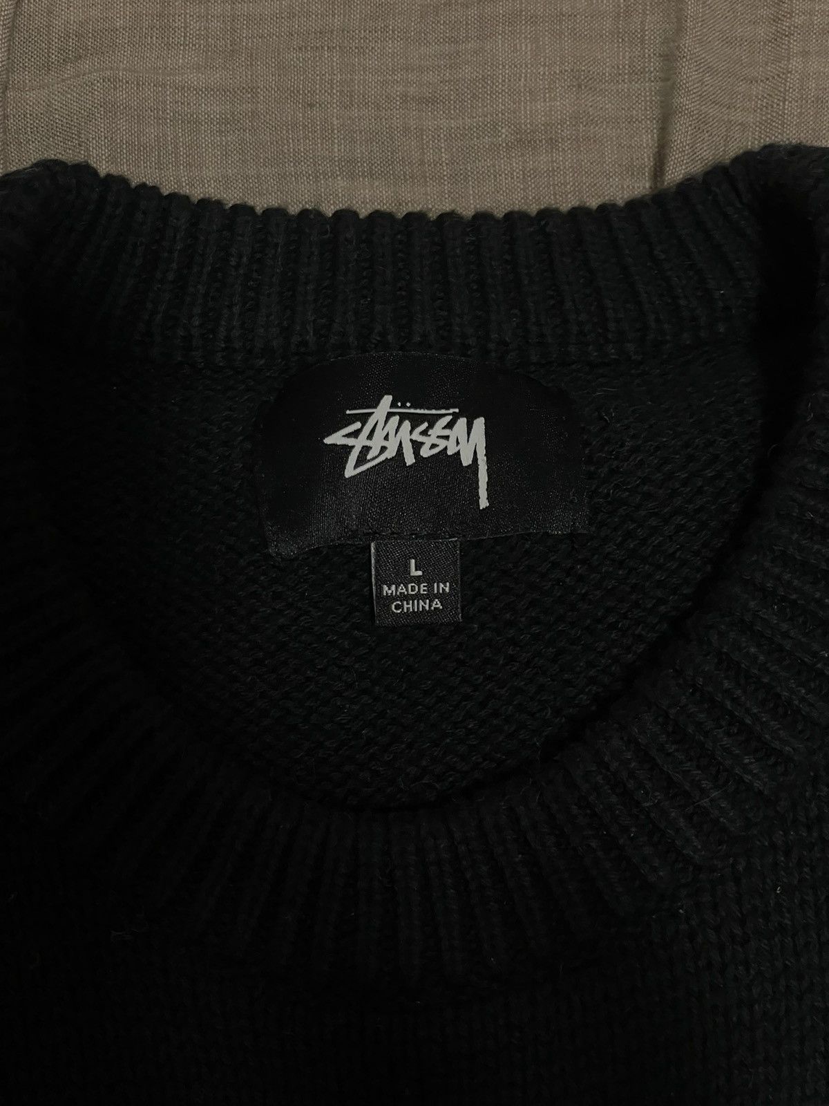Stussy Stussy curly S sweater Size US L / EU 52-54 / 3 - 3 Thumbnail