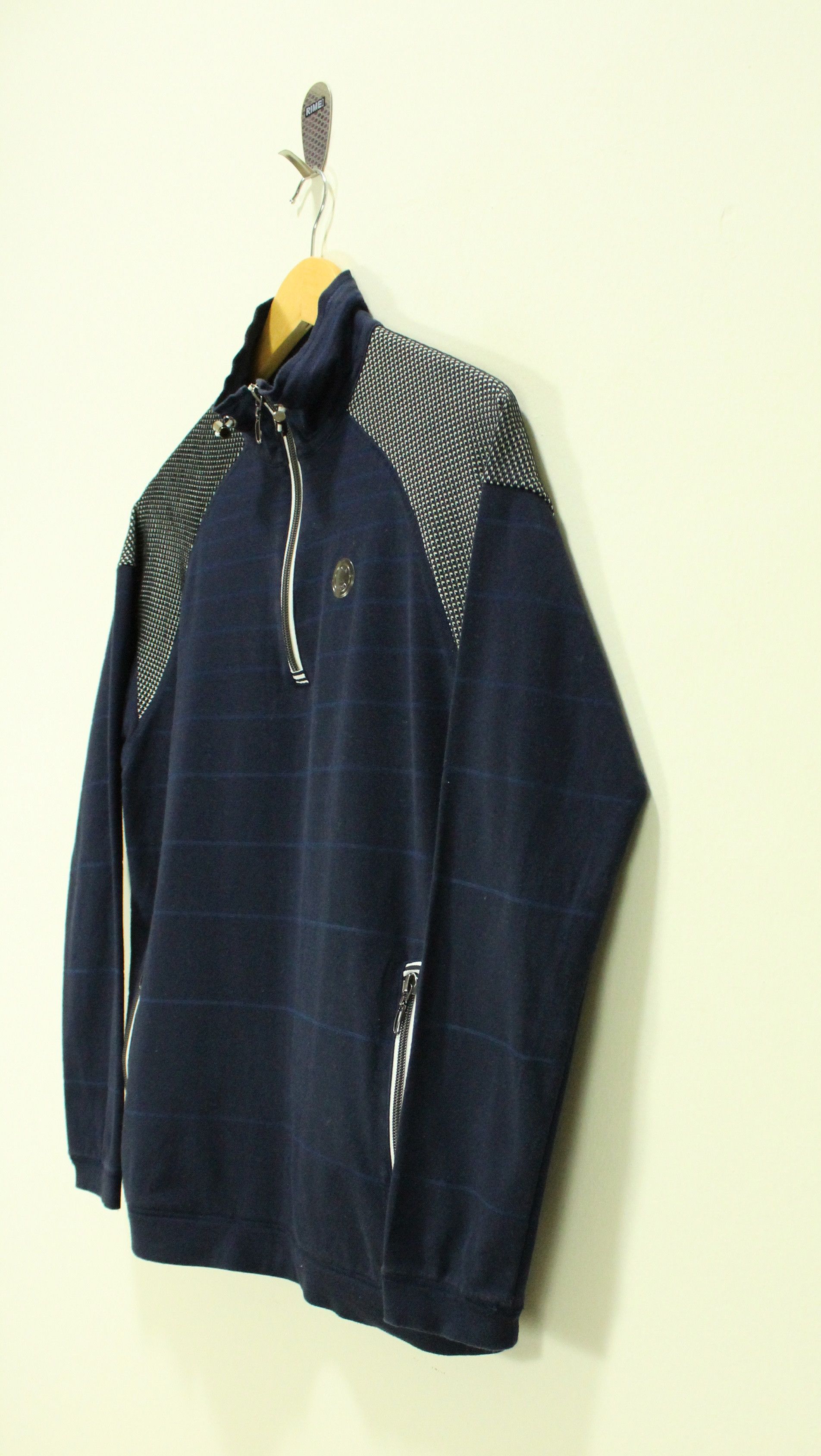 Japanese Brand × Lanvin × Vintage LANVIN SPORT Sweater Shirt Pullover Adjustable Neck Size US S / EU 44-46 / 1 - 4 Thumbnail