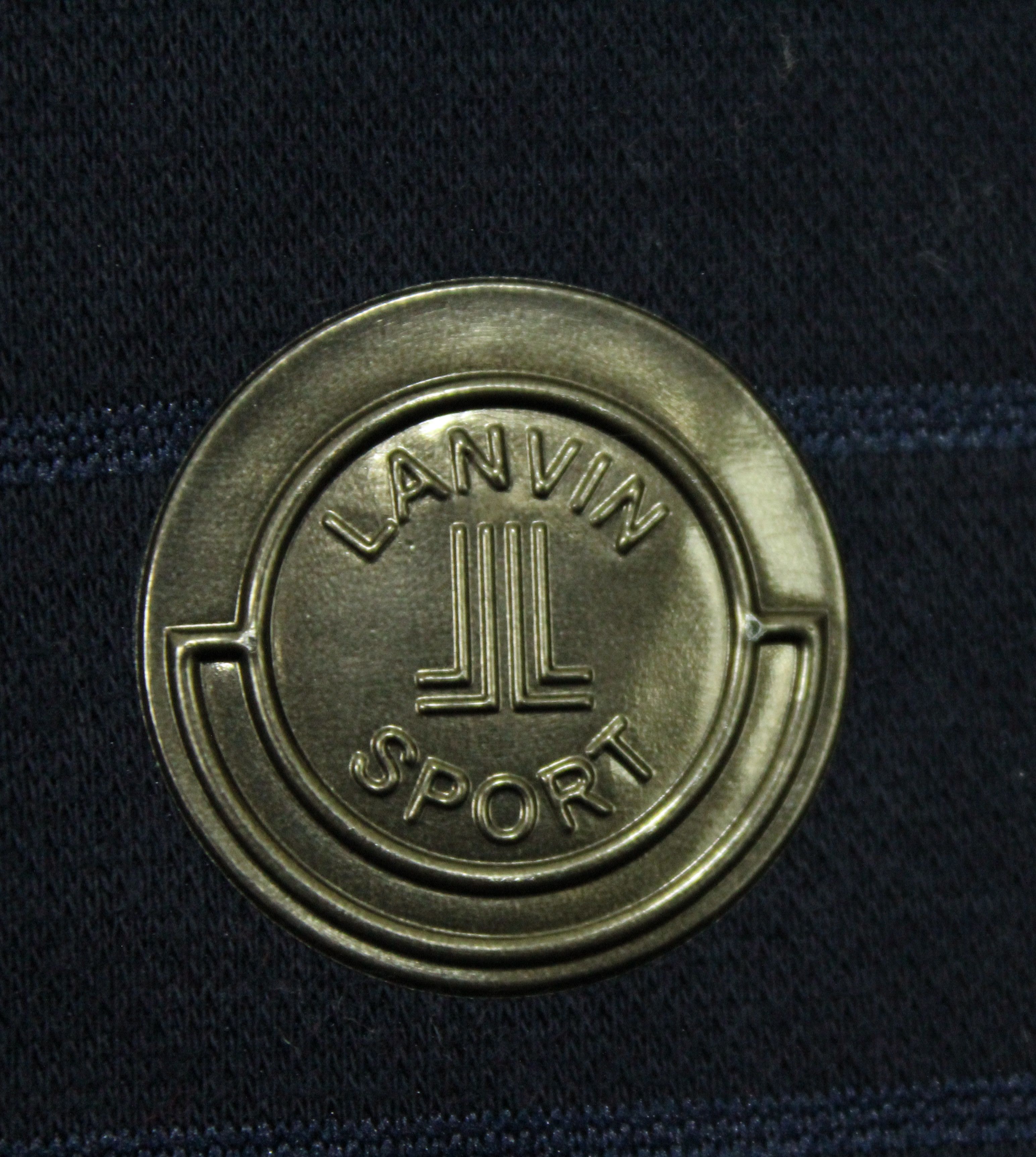 Japanese Brand × Lanvin × Vintage LANVIN SPORT Sweater Shirt Pullover Adjustable Neck Size US S / EU 44-46 / 1 - 9 Thumbnail