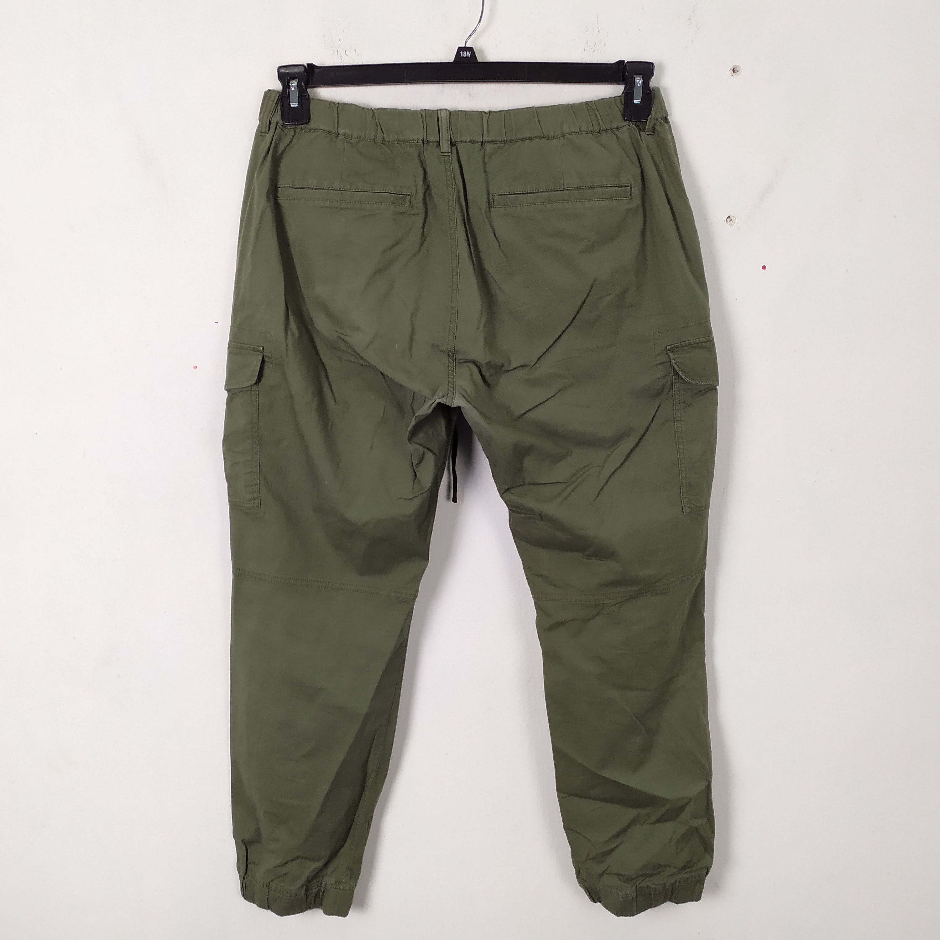Japanese Brand JAPANESE BRAND GREEN EASY CARGO PANTS Size US 34 / EU 50 - 6 Thumbnail