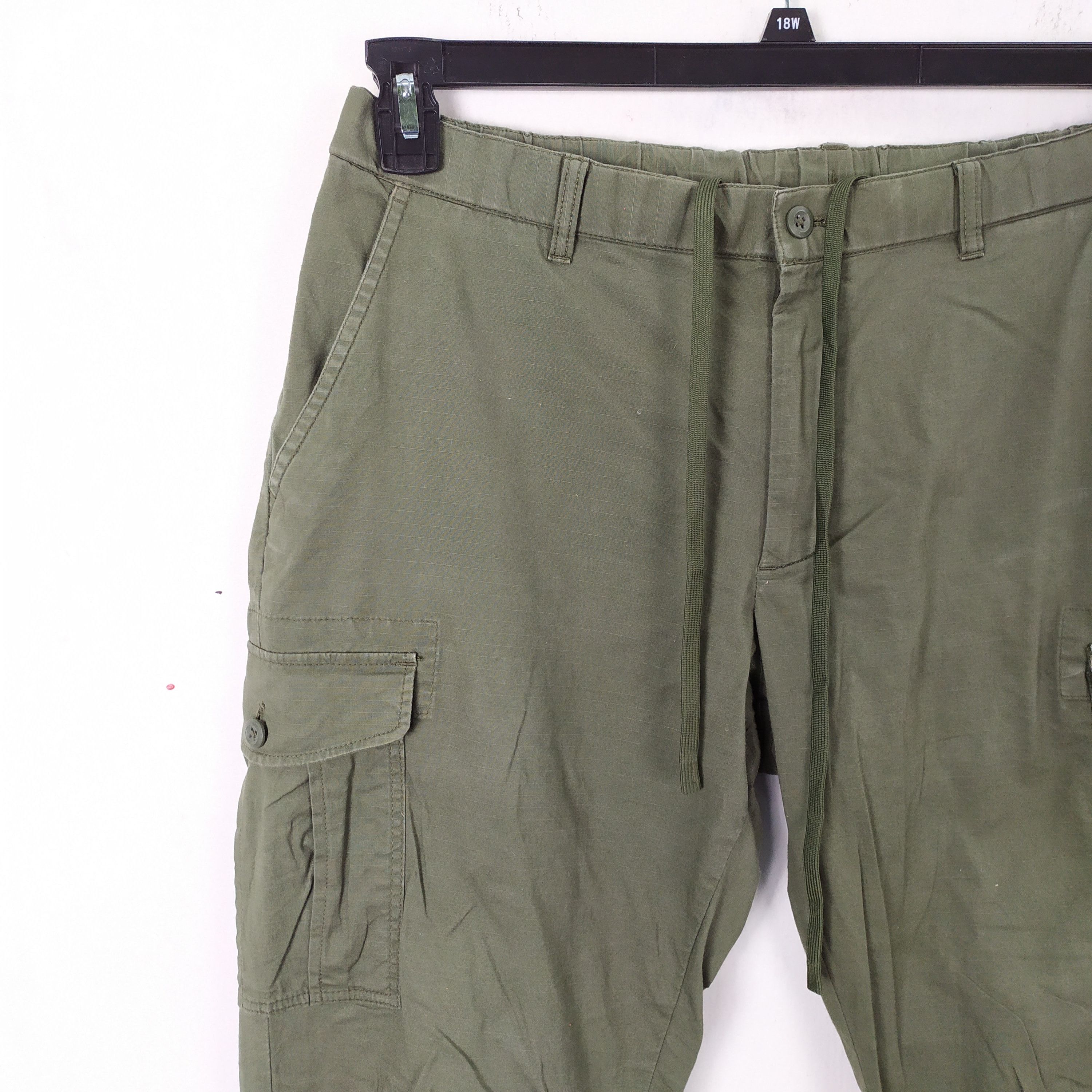 Japanese Brand JAPANESE BRAND GREEN EASY CARGO PANTS Size US 34 / EU 50 - 5 Thumbnail