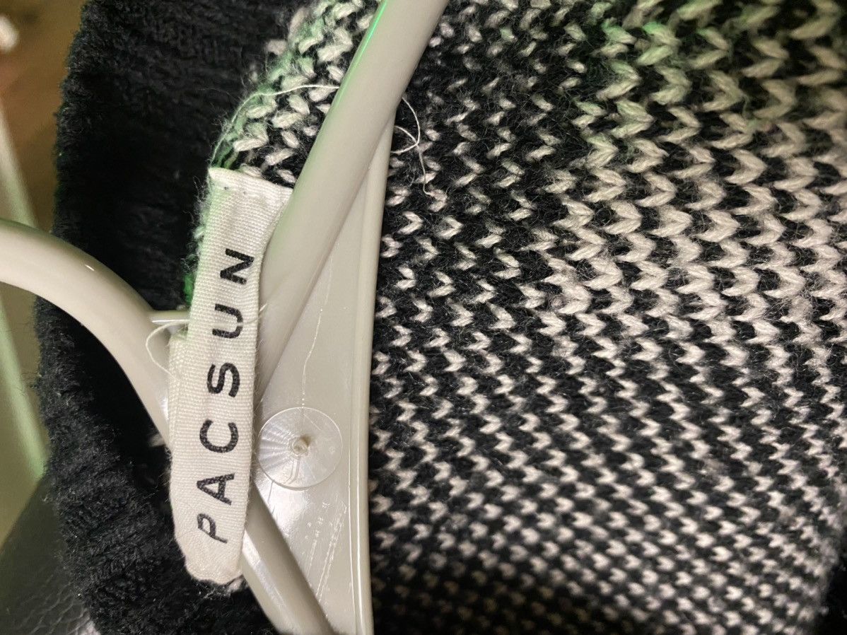 Pacsun Unisex Black and White Cardigan Size US M / EU 48-50 / 2 - 3 Thumbnail