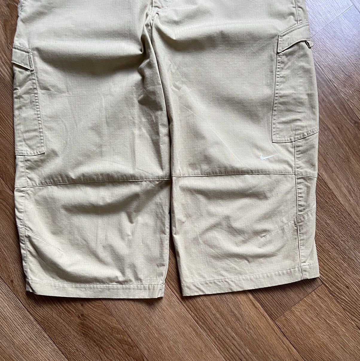 Nike × Vintage Nike Basic Logo Oversize Boxy Outdoor Shorts Size US 34 / EU 50 - 3 Thumbnail