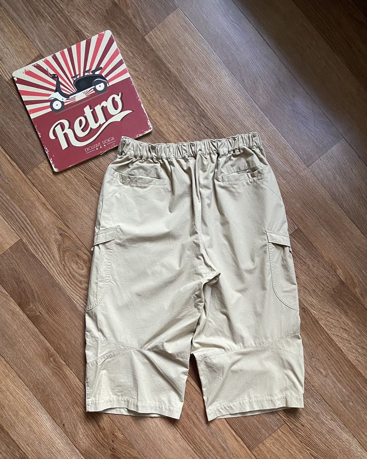 Nike × Vintage Nike Basic Logo Oversize Boxy Outdoor Shorts Size US 34 / EU 50 - 7 Thumbnail